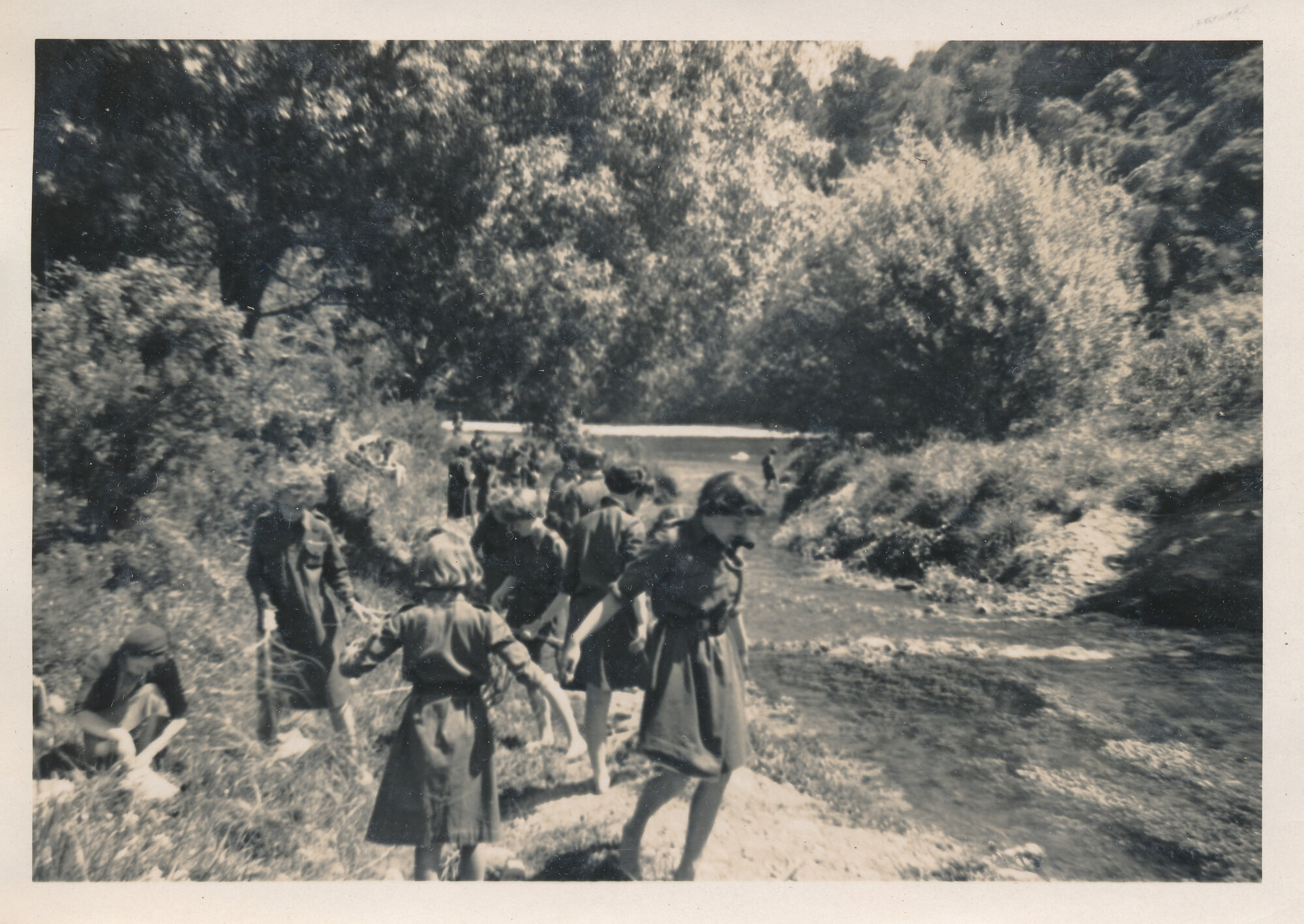 Girl Guides; First Silverstream Company; Outing at County Lane; 1960