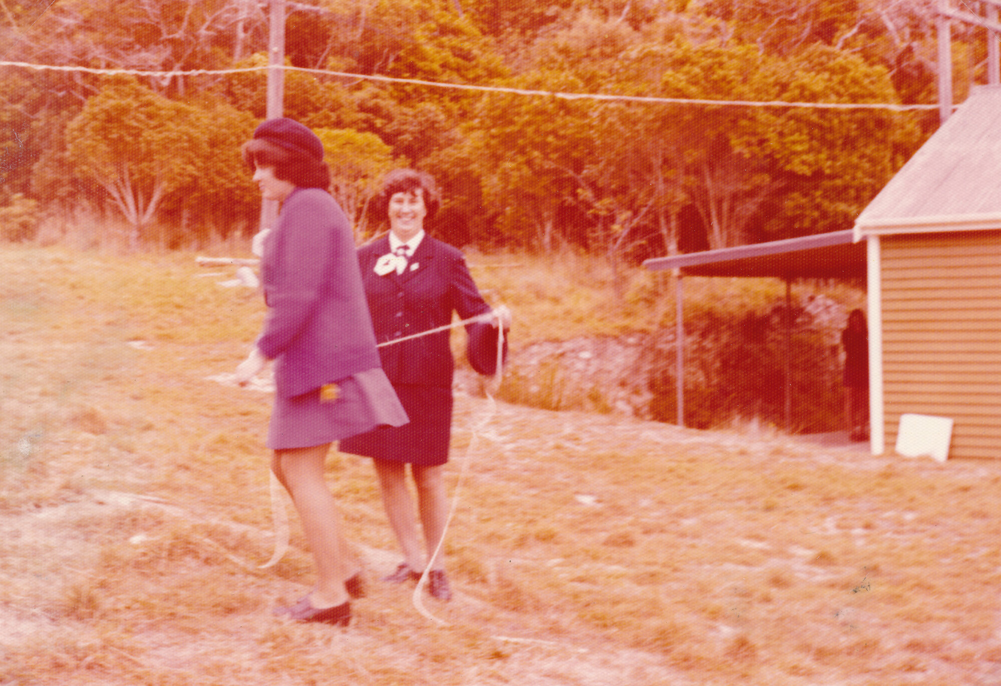 Girl Guides; First Silverstream Company; C. Van Dyk and Lynette Hansen; 1975