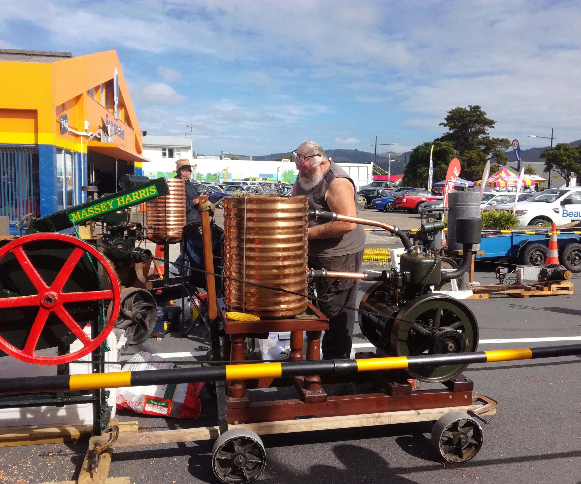 Wellington Vintage Machinery Inc Display; March 2018