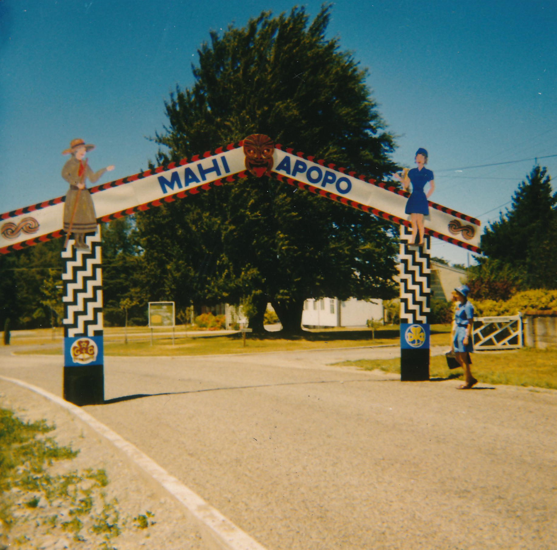 Girl Guides Upper Hutt Division; National Ranger Camp; January 1974