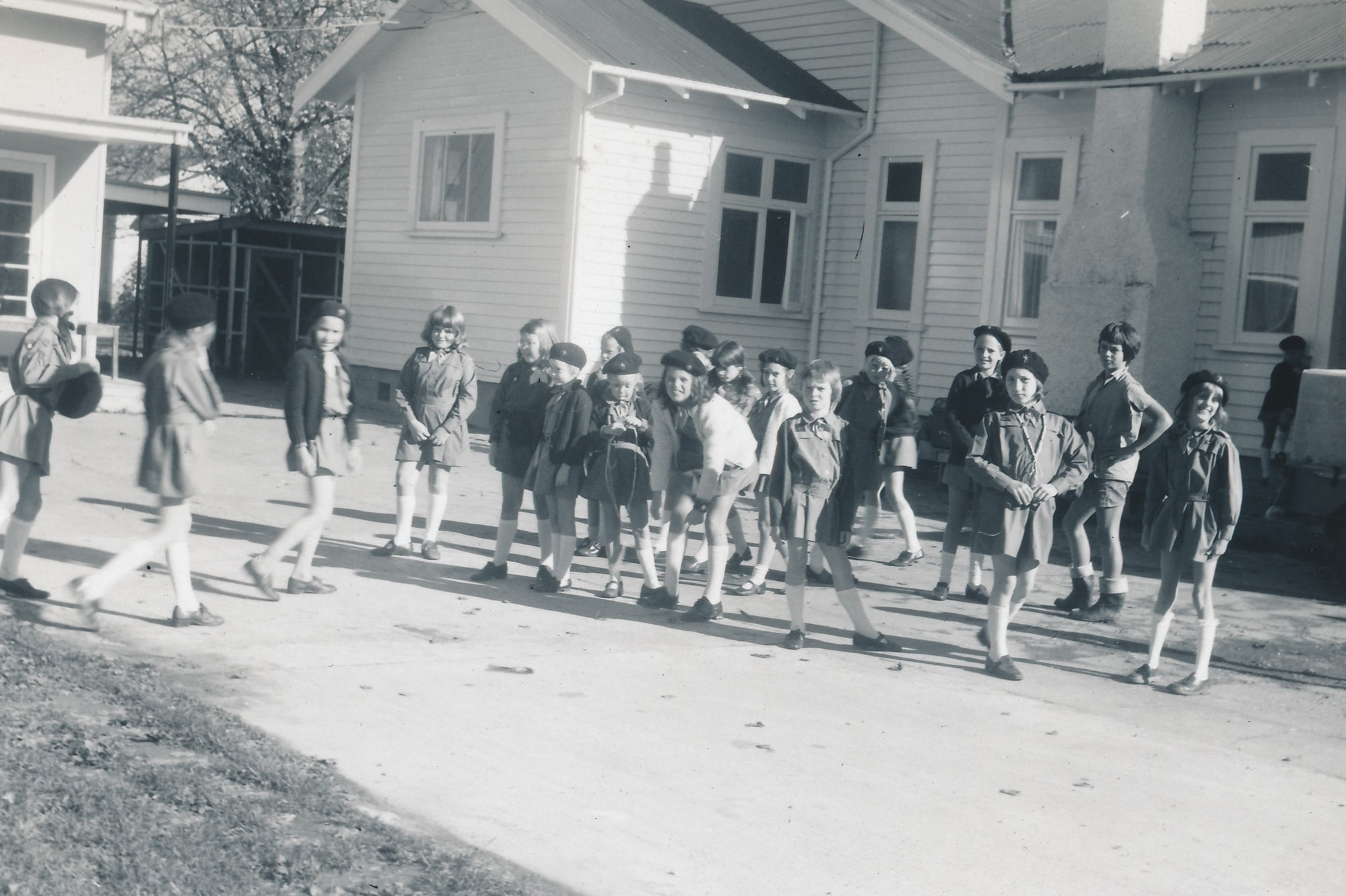 Girl Guides Upper Hutt Division; Brownies on Pack Holiday; 1974