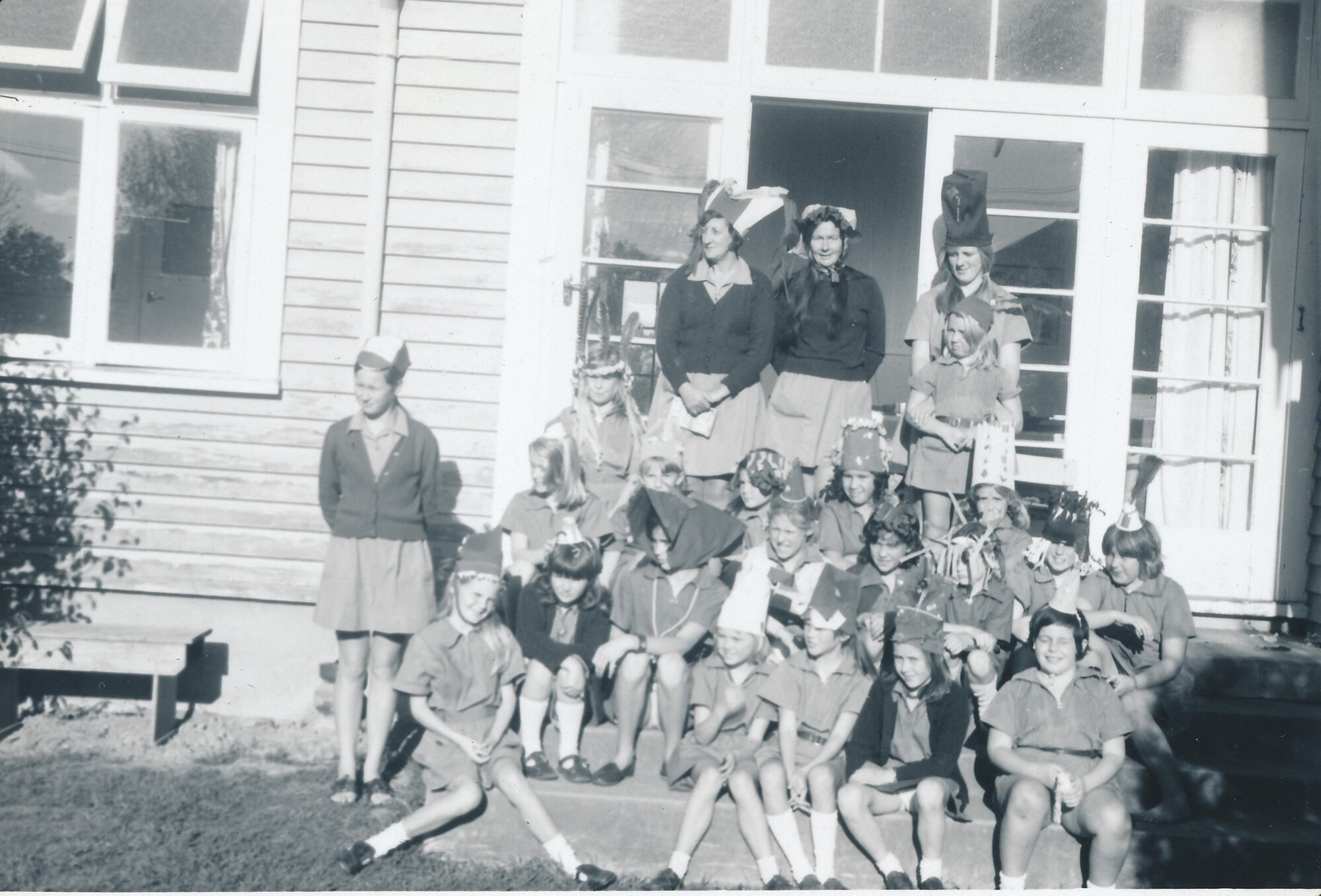 Girl Guides Upper Hutt Division; Mad Hatter's Tea Party; Circa 1974