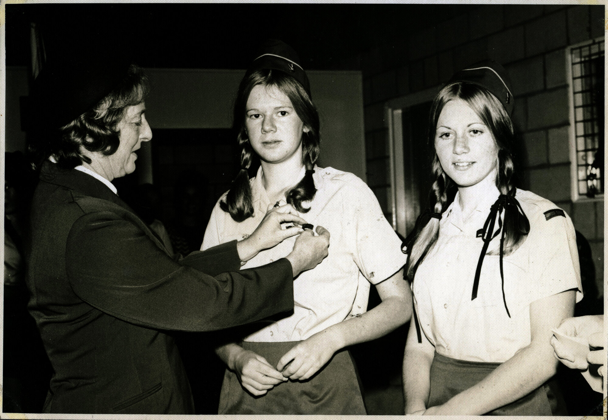 Girl Guides Upper Hutt Division; Queen's Guide Award Presentation; 1972