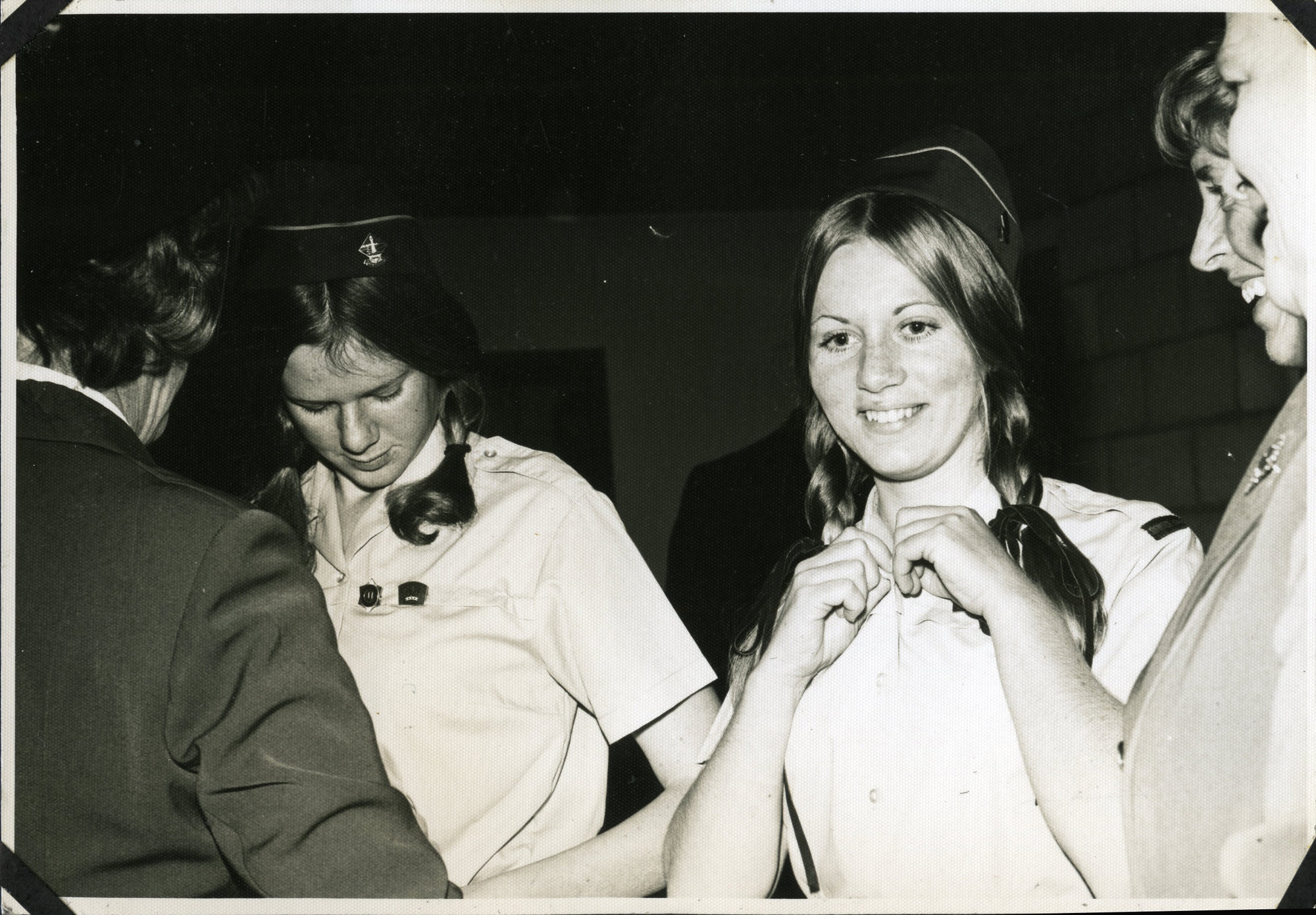 Girl Guides Upper Hutt Division; Queen's Guide Award Presentation; 1972