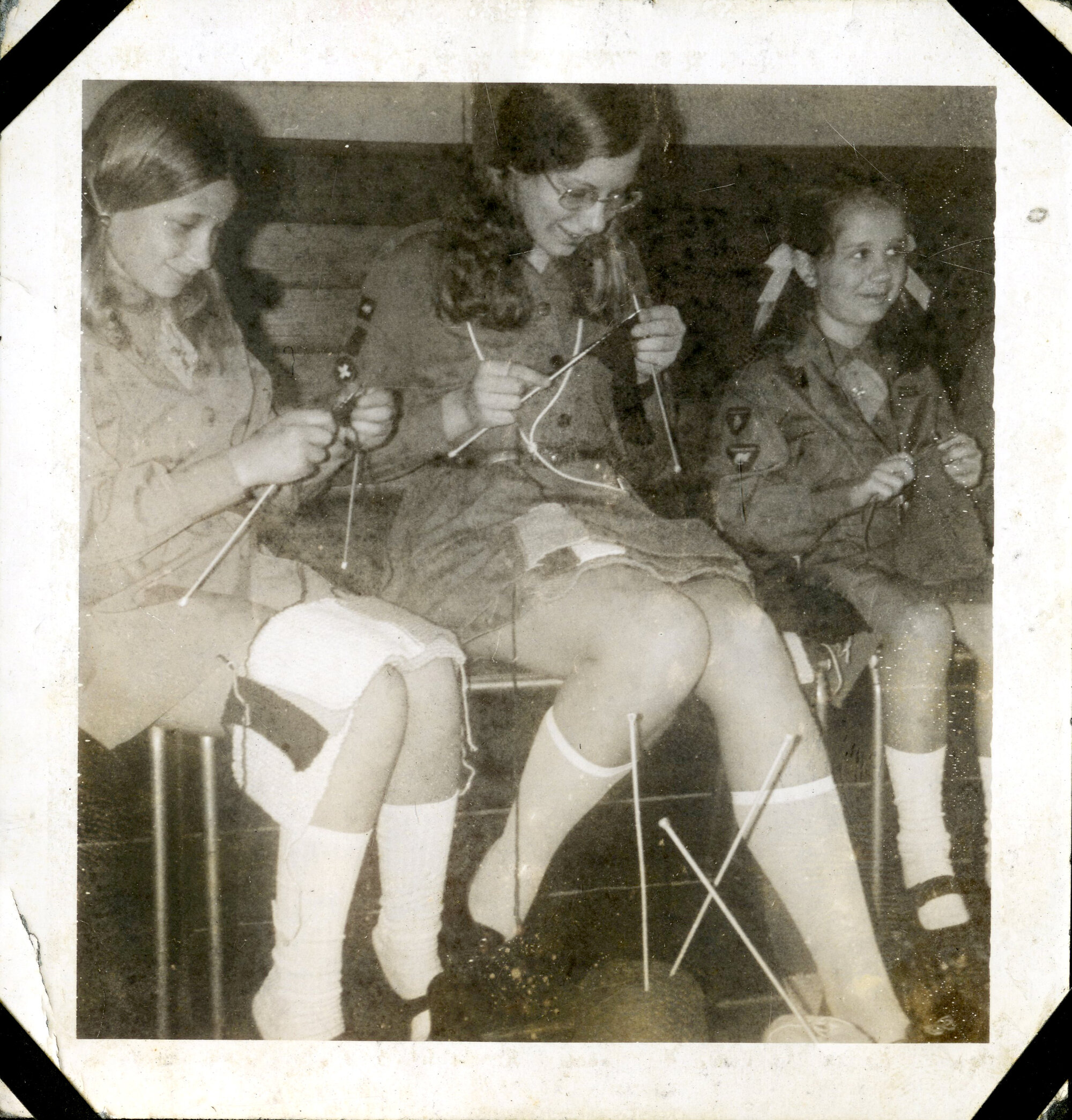 Girl Guides Upper Hutt Division; Knitathon; 1973
