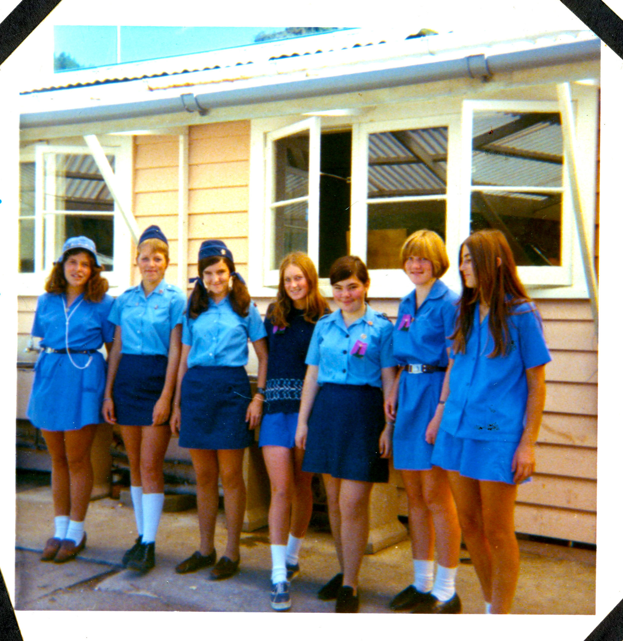 Girl Guides Upper Hutt Division; Rangers; District Camp; 1974