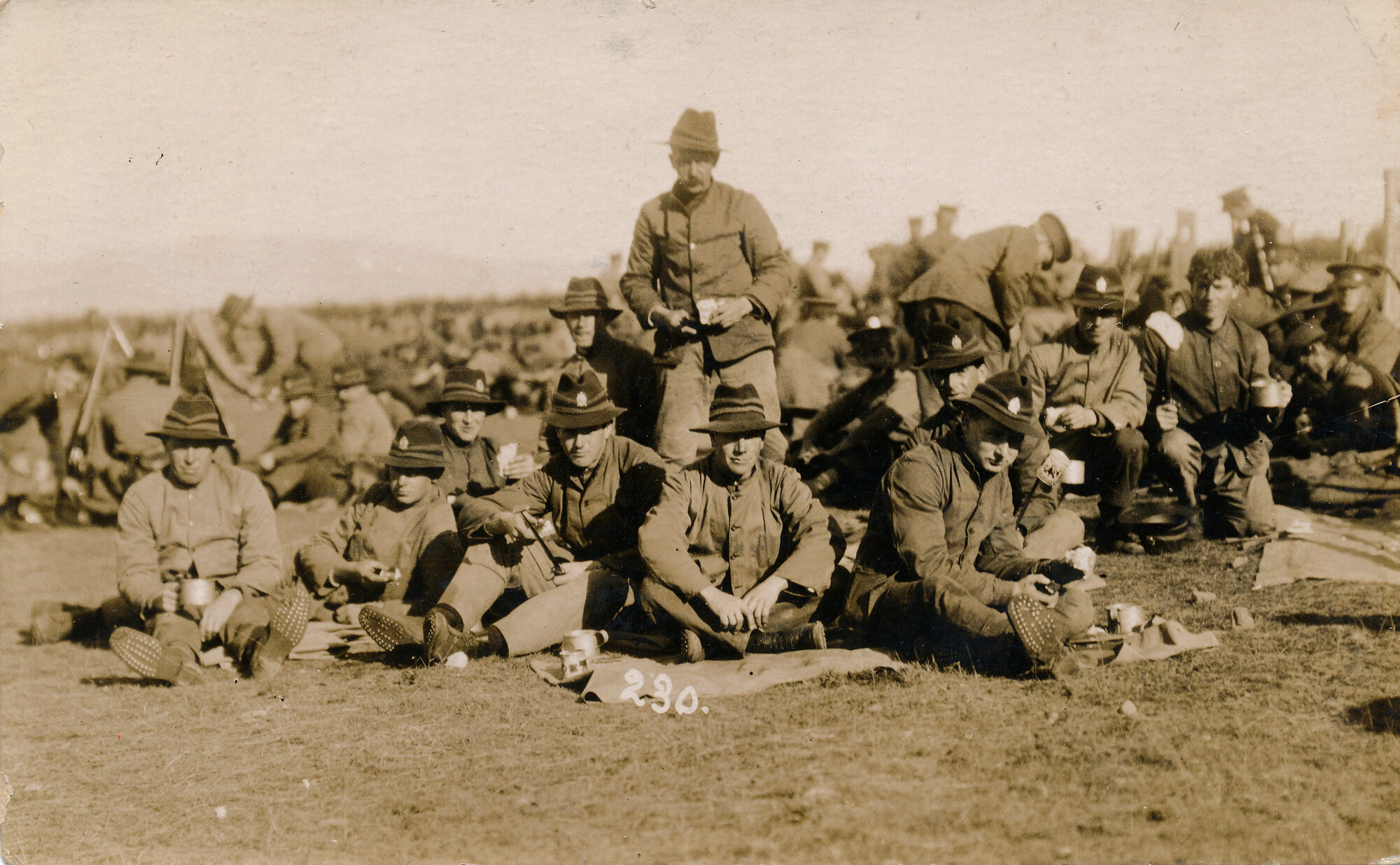 Bivouac, Wallaceville, C Company, 28th Reinforcement 1916