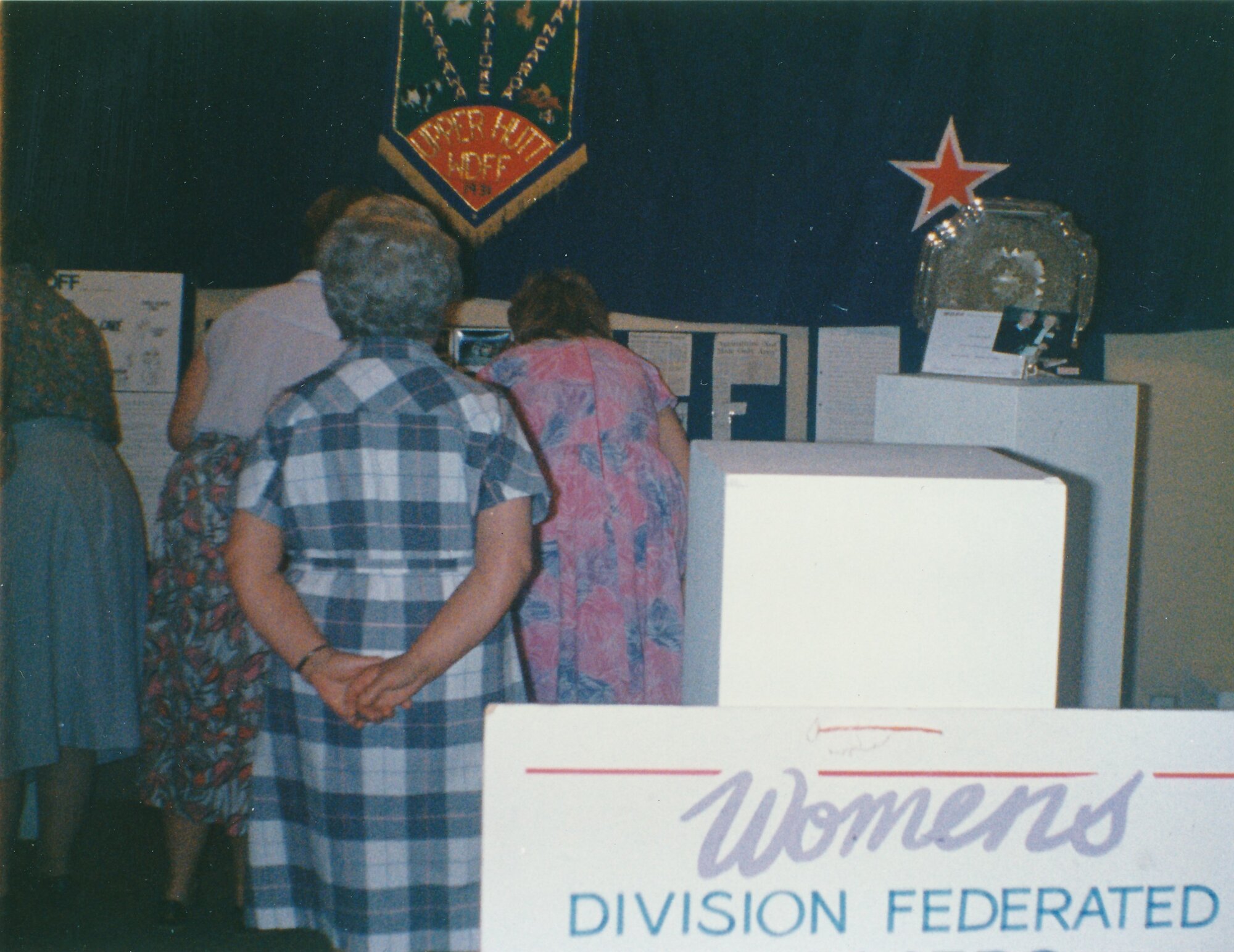 Women's Division of Federated Farmers Upper Hutt; Suffrage Display; 1993