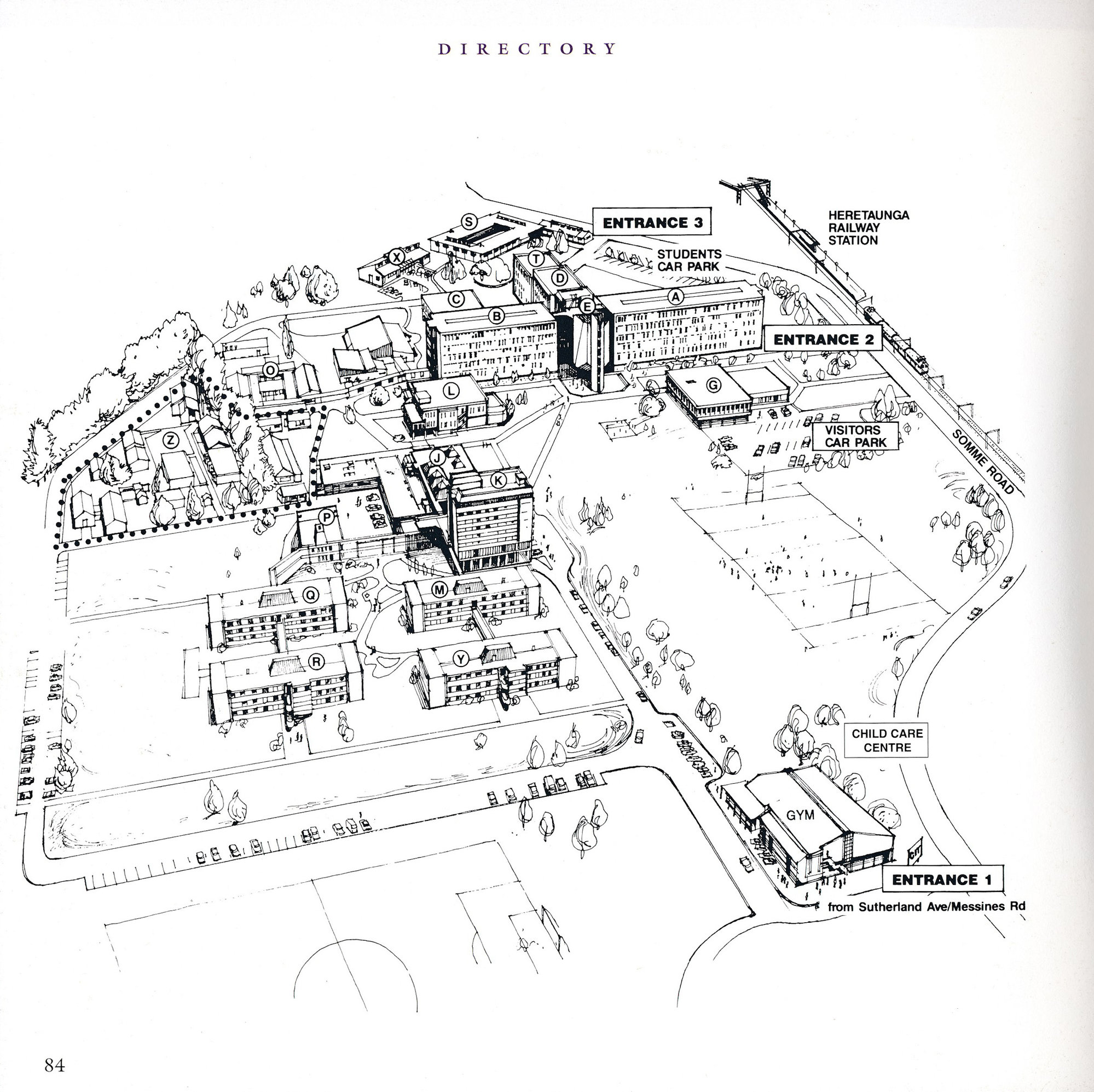 Map of CIT; ca  1993