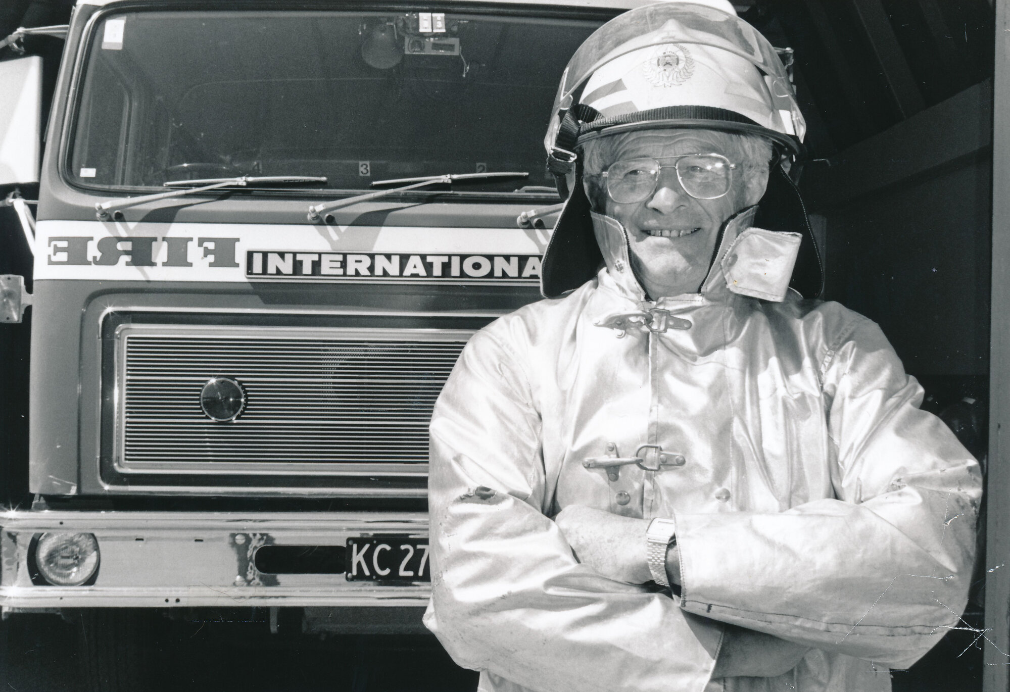 Silverstream Volunteer Fire Brigade; District Officer John Cutfield