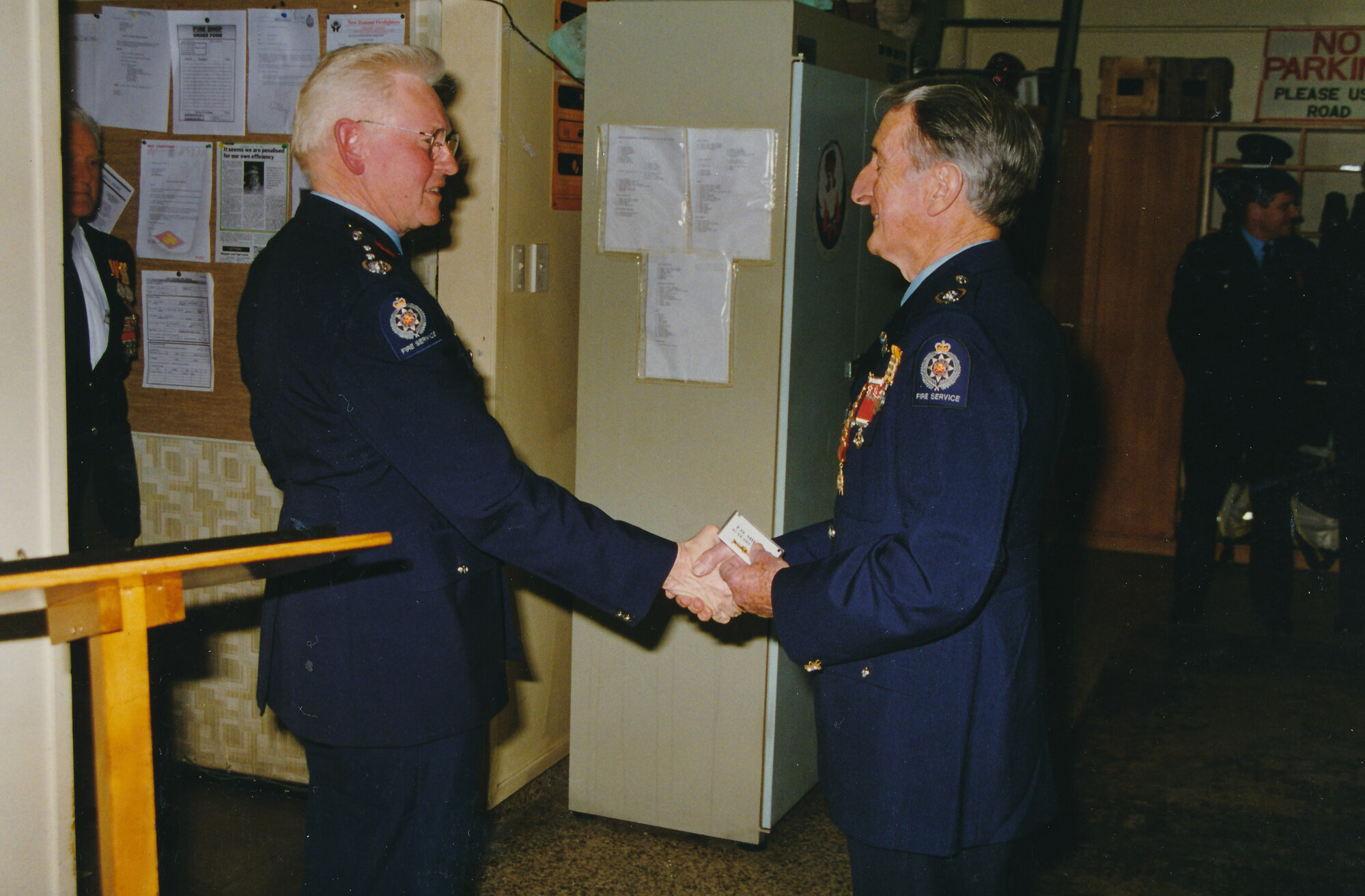 Silverstream Volunteer Fire Brigade; awards; 1997; Formal AGM and Honours night; Jack Sheahan
