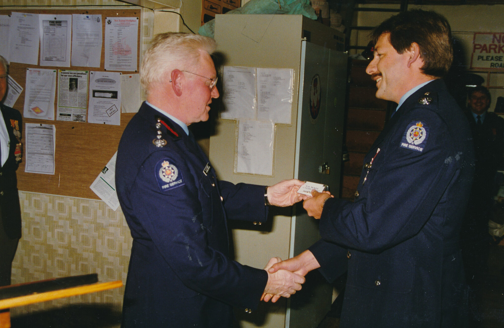 Silverstream Volunteer Fire Brigade; awards; 1997; Formal AGM and Honours night