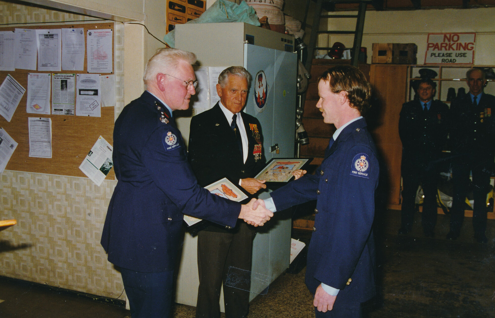 Silverstream Volunteer Fire Brigade; awards; 1997; Formal AGM and Honours night