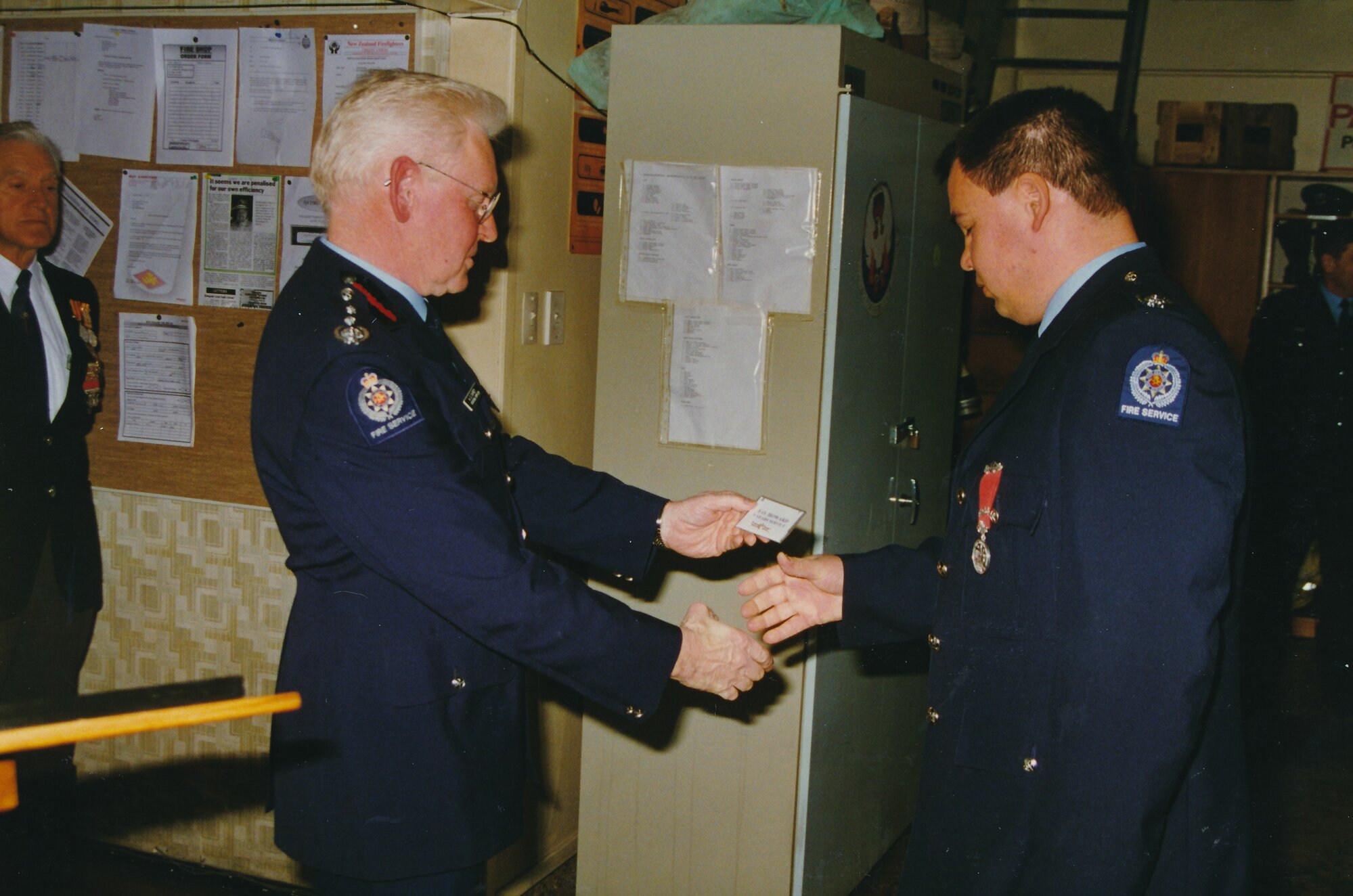 Silverstream Volunteer Fire Brigade; awards; 1997; Formal AGM and Honours night