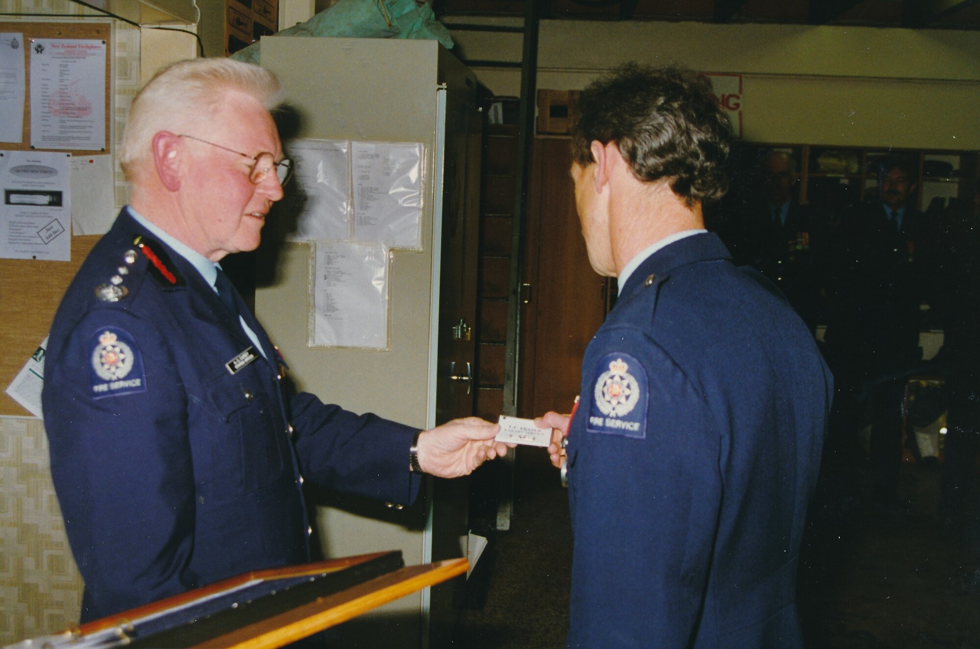 Silverstream Volunteer Fire Brigade; awards; 1997; Formal AGM and Honours night