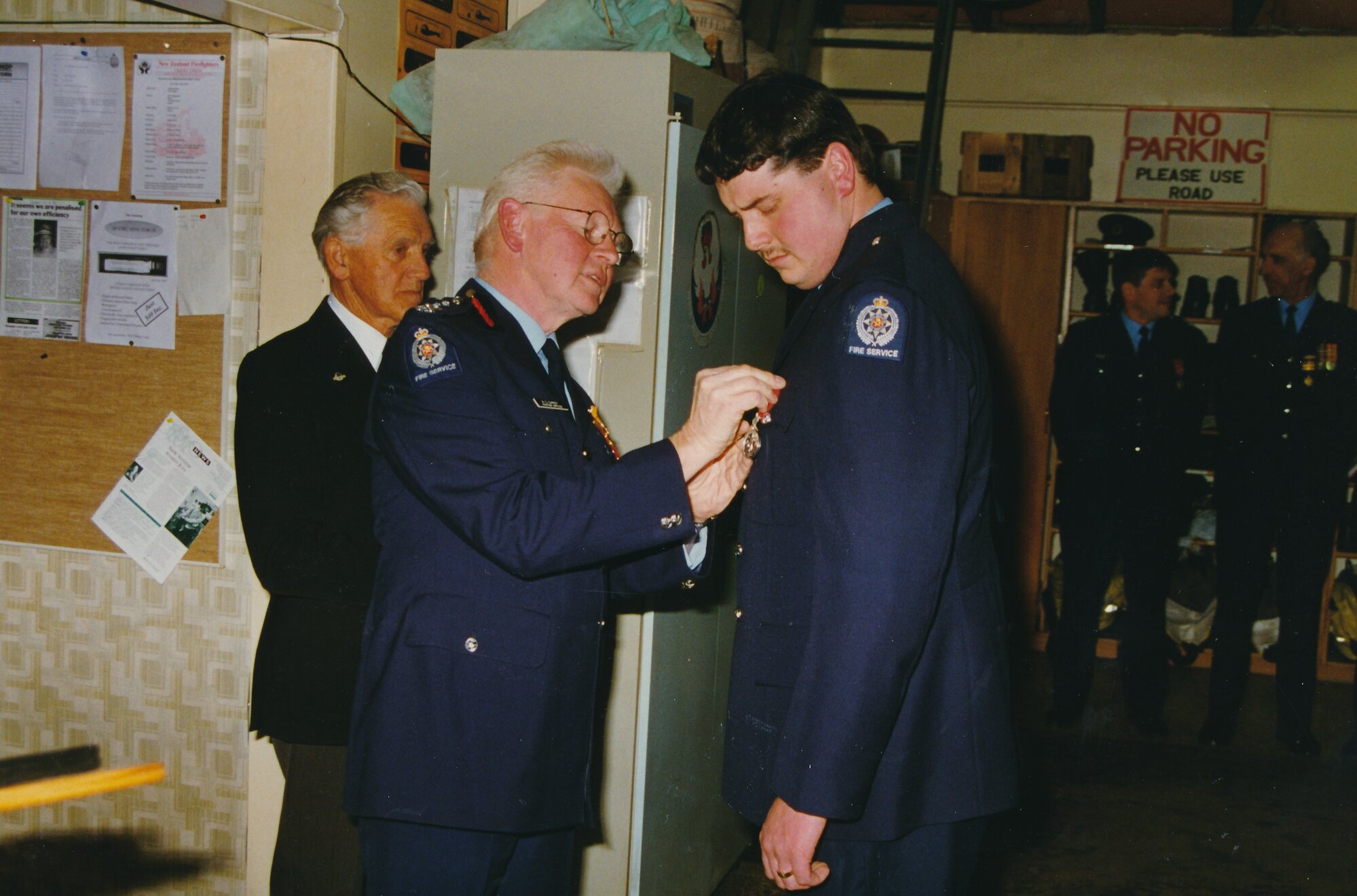 Silverstream Volunteer Fire Brigade; awards; 1997; Formal AGM and Honours night