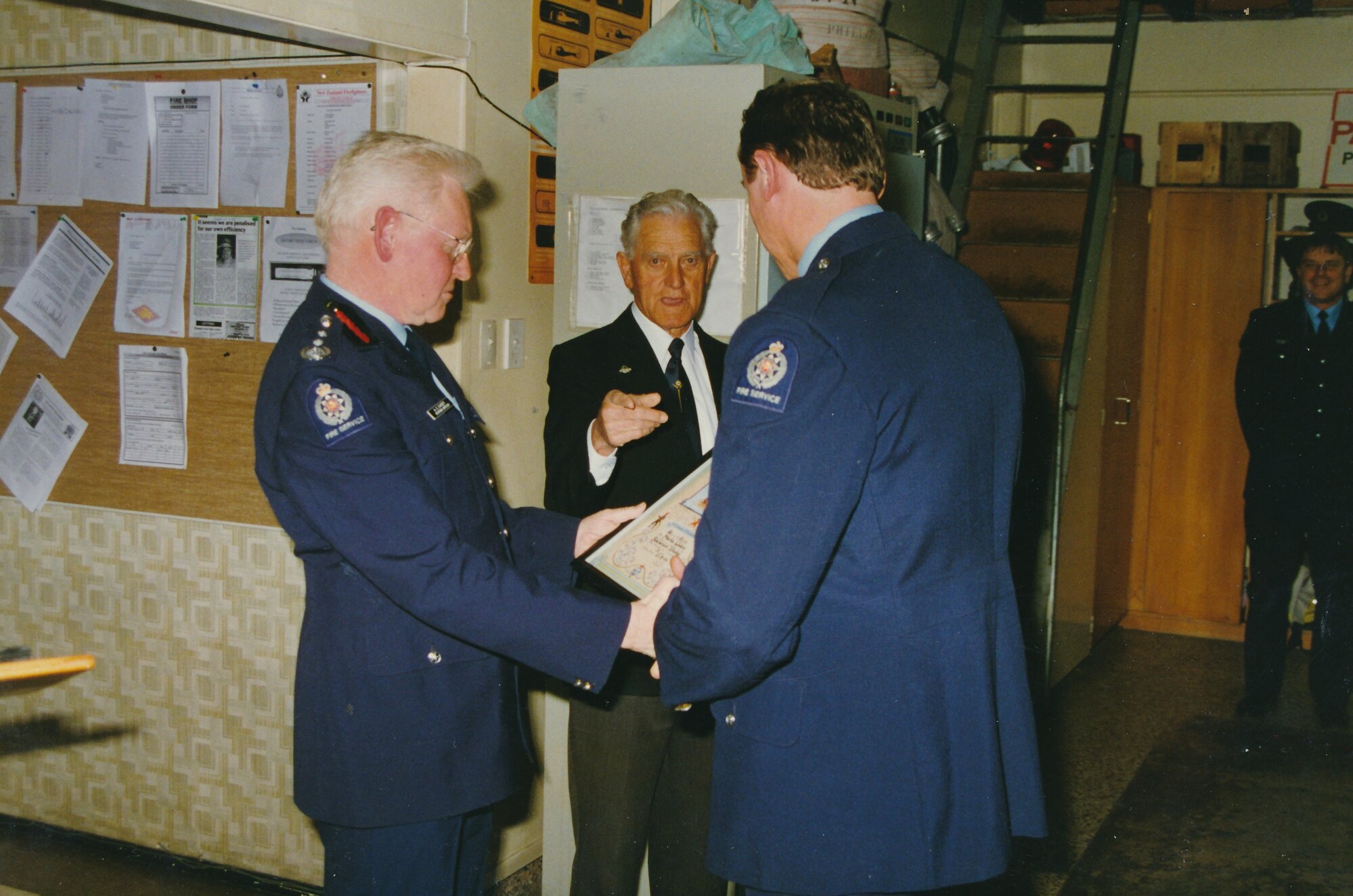 Silverstream Volunteer Fire Brigade; awards; 1997; Formal AGM and Honours night