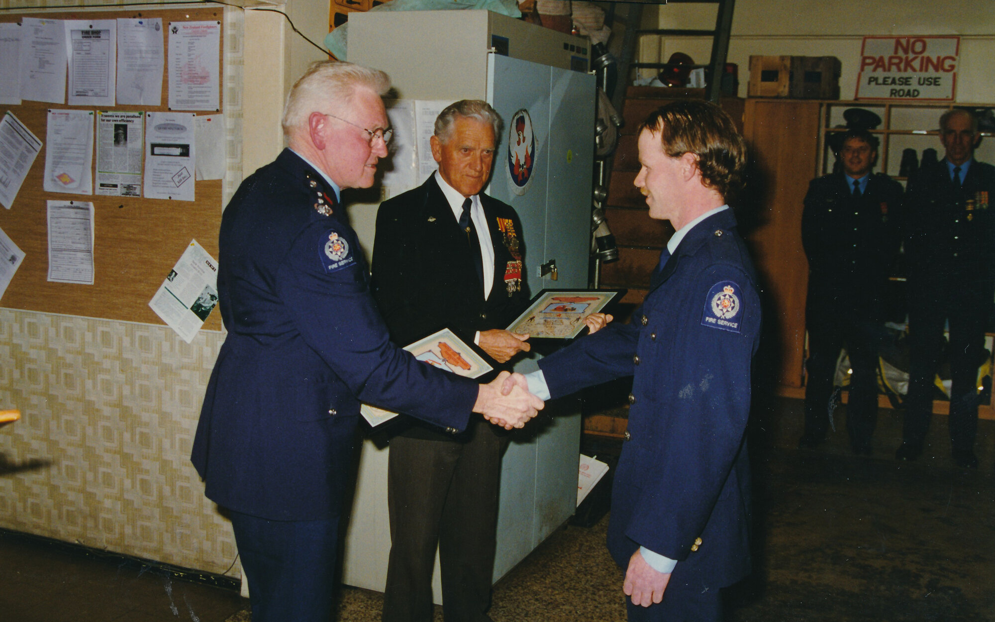 Silverstream Volunteer Fire Brigade; awards; 1997; Formal AGM and Honours night