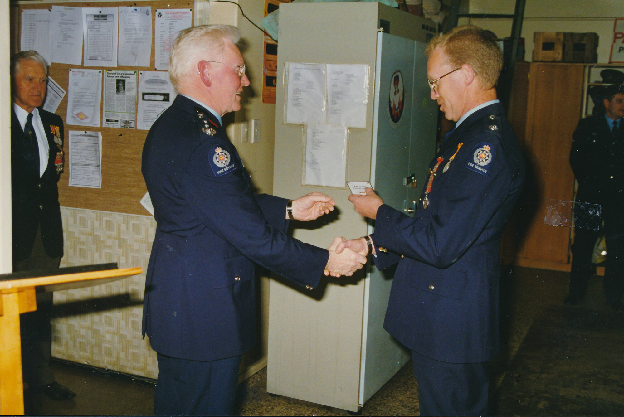 Silverstream Volunteer Fire Brigade; awards; 1997; Formal AGM and Honours night