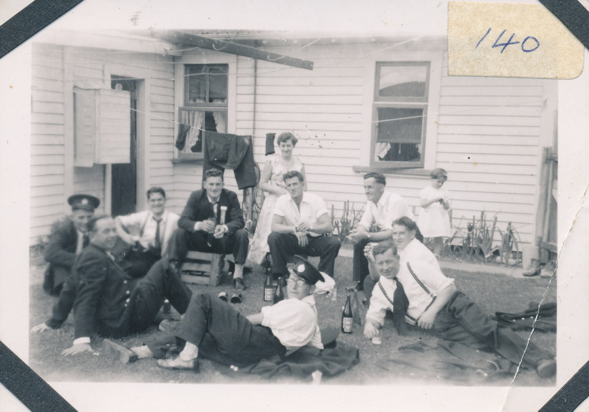 Silverstream Volunteer Fire Brigade group; working bee 