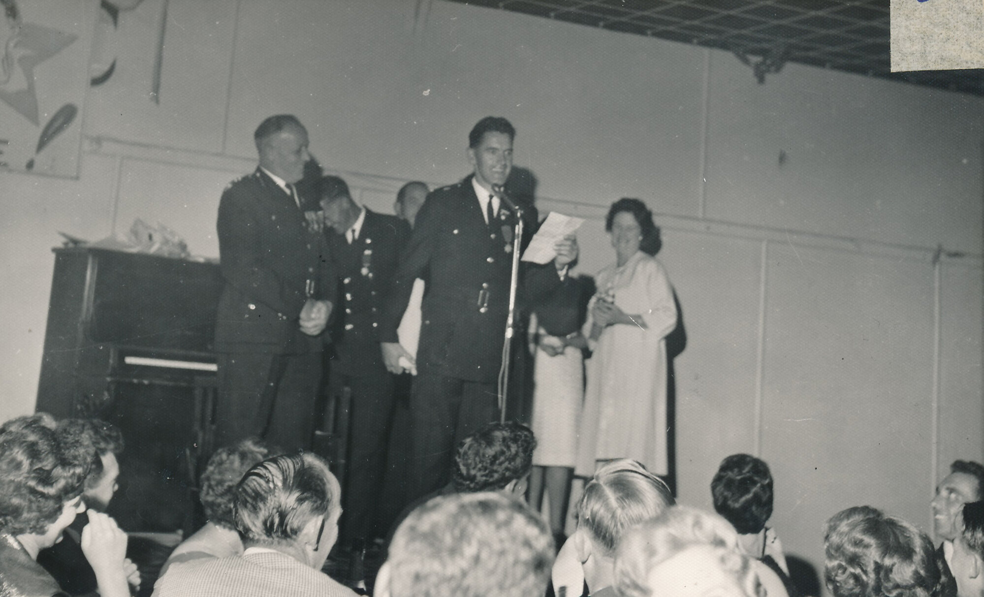 Silverstream Volunteer Fire Brigade; awards; 1966; 35th anniversary and triple Gold Stars celebration