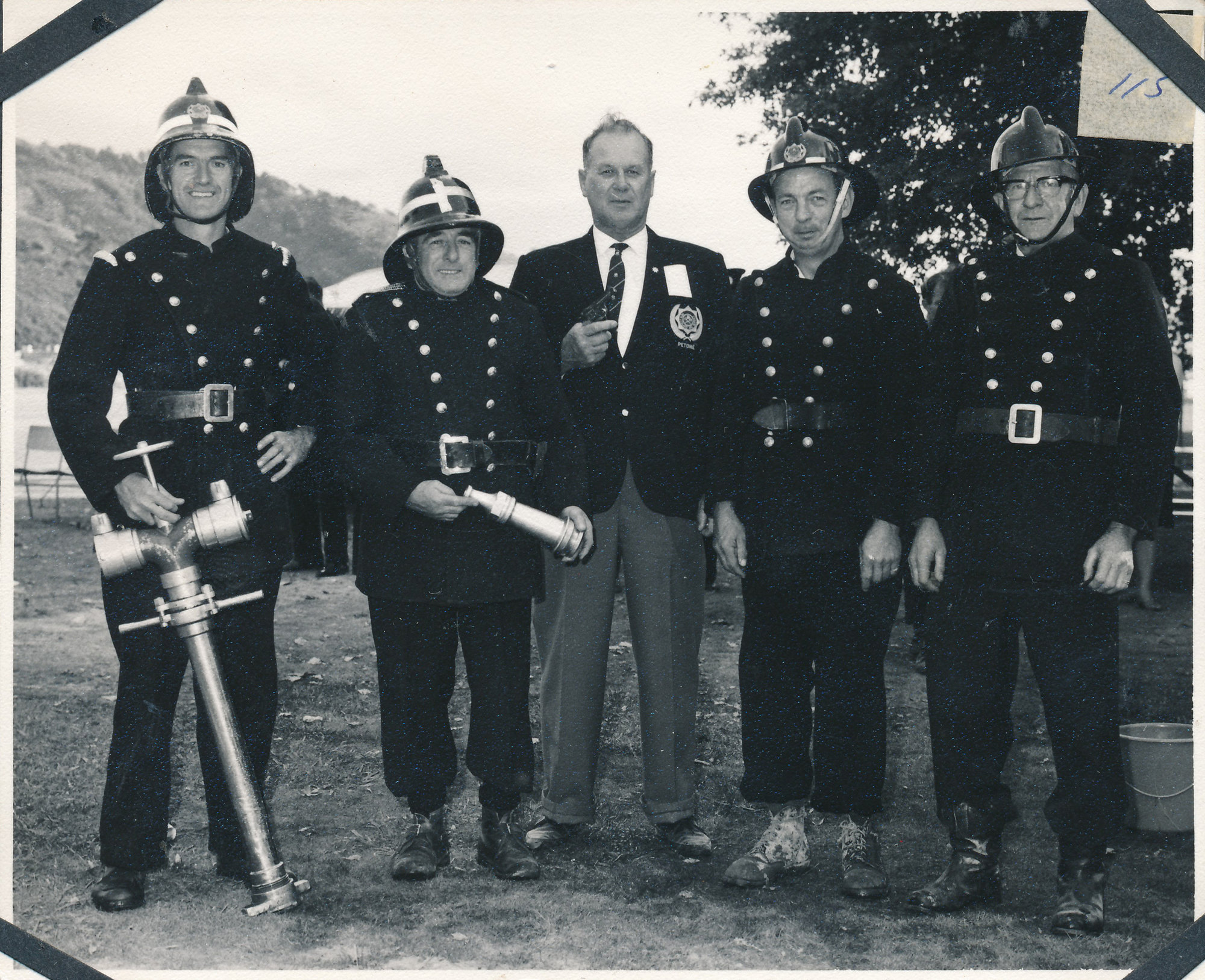 Silverstream Volunteer Fire Brigade; competitions; 1969; Wellington Provincial; presidents of Wellington Provincial Fire Brigade association