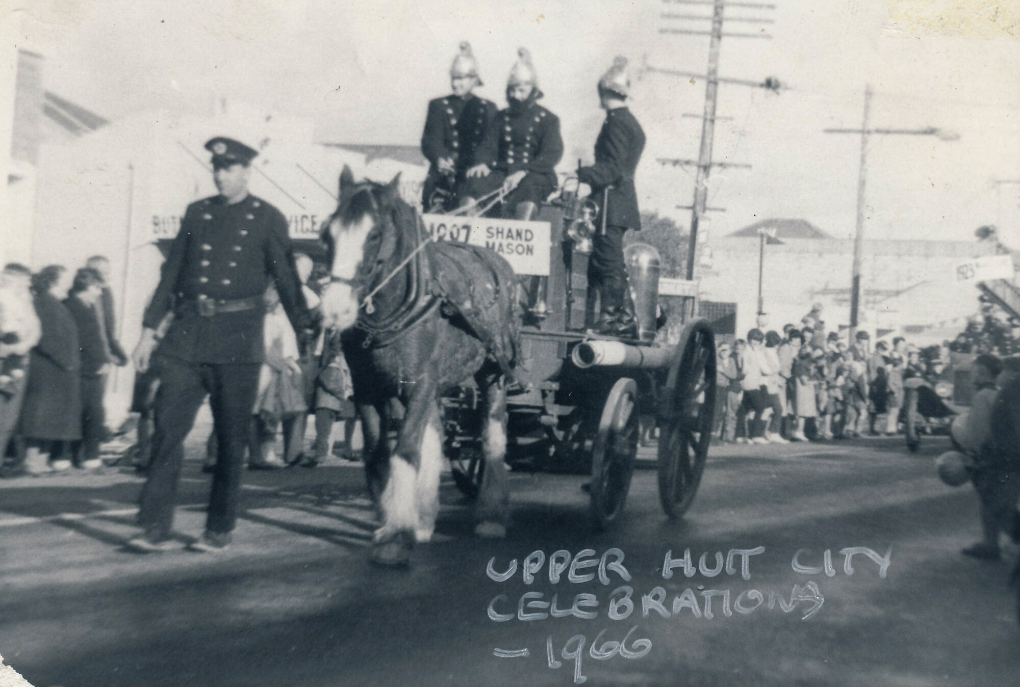 Upper Hutt City status procession; 1966