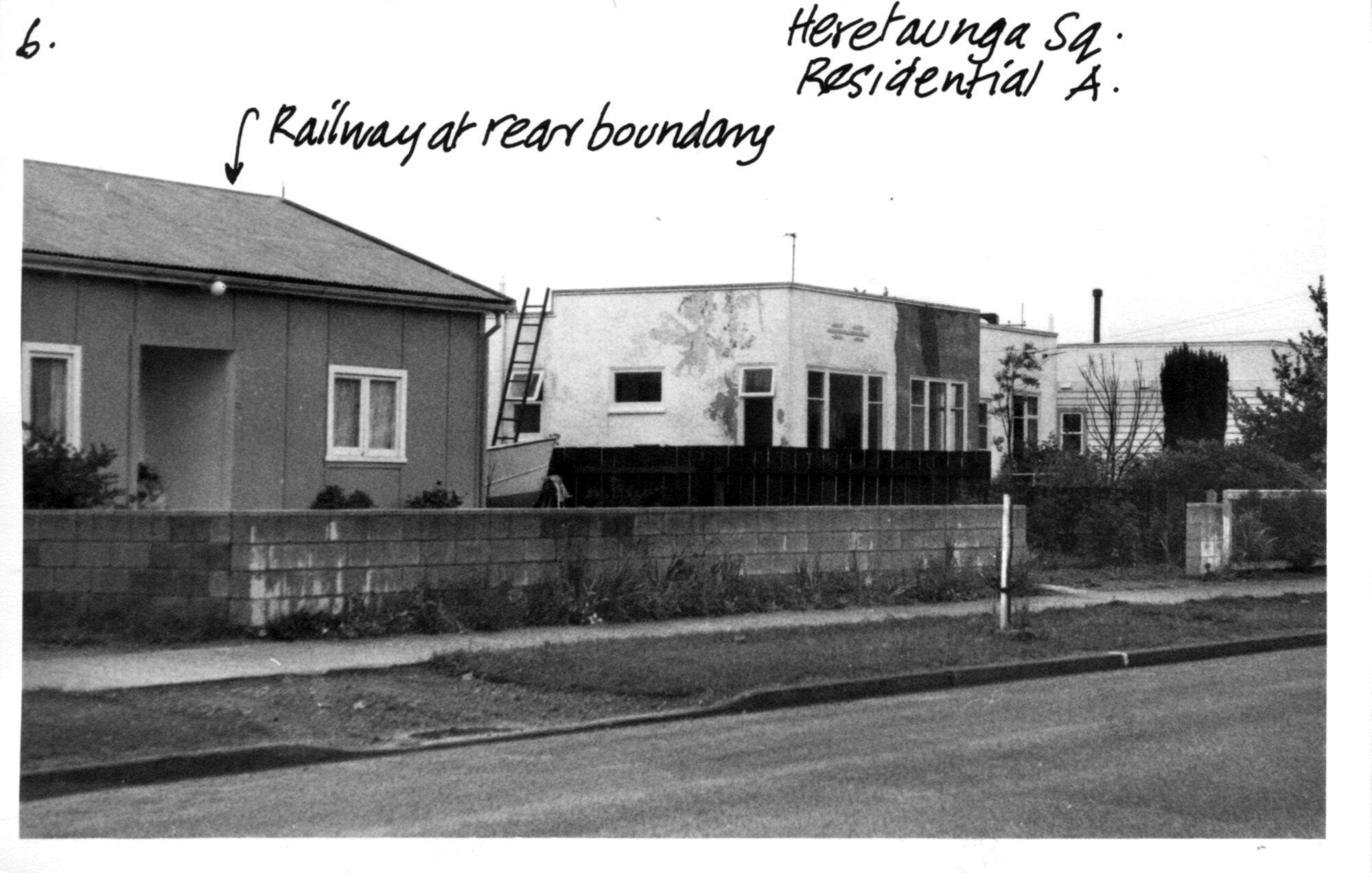 Houses, north side of Heretaunga Square, Silverstream; Residential A classification