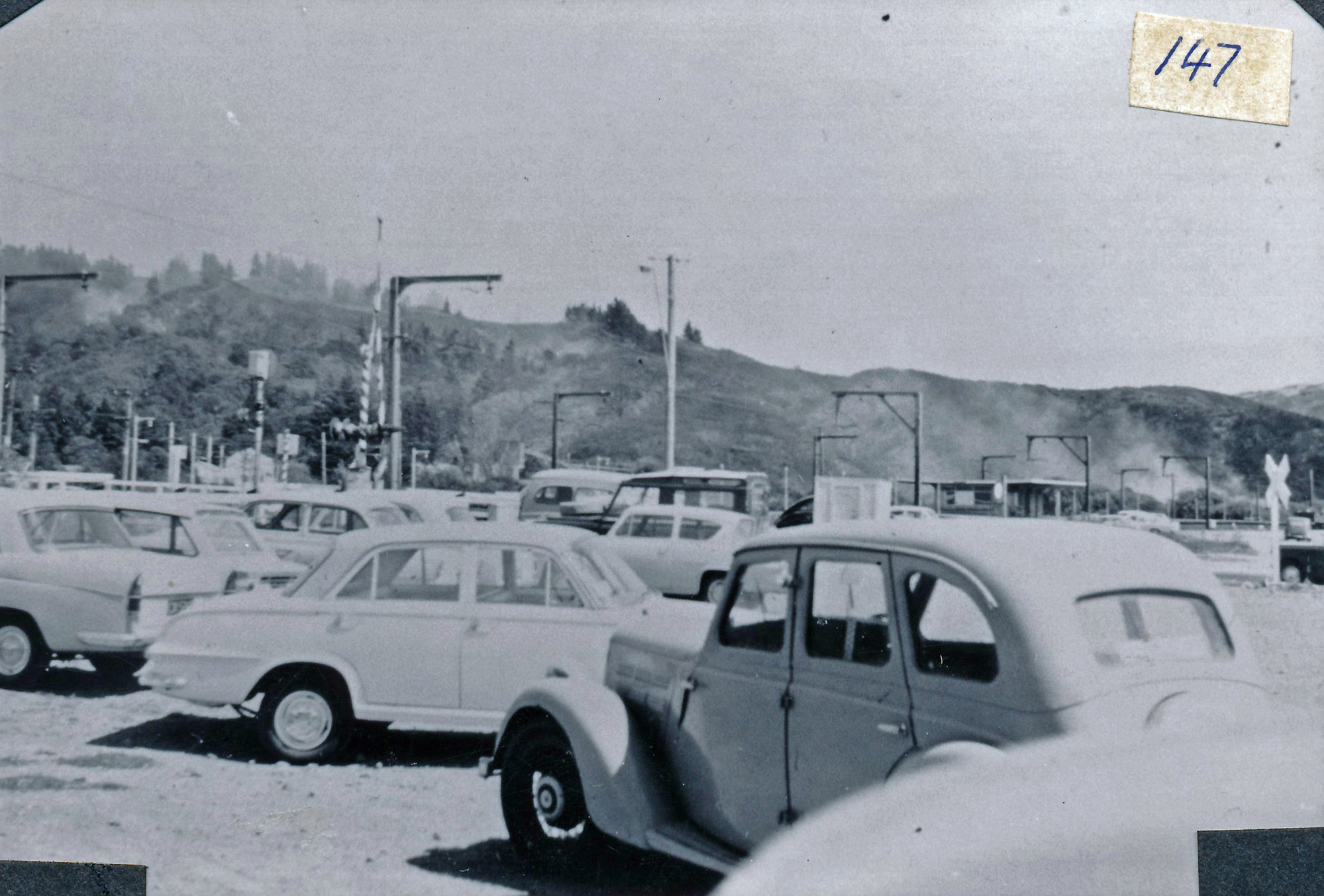 Silverstream Volunteer Fire Brigade; fire, hill , early 1970s