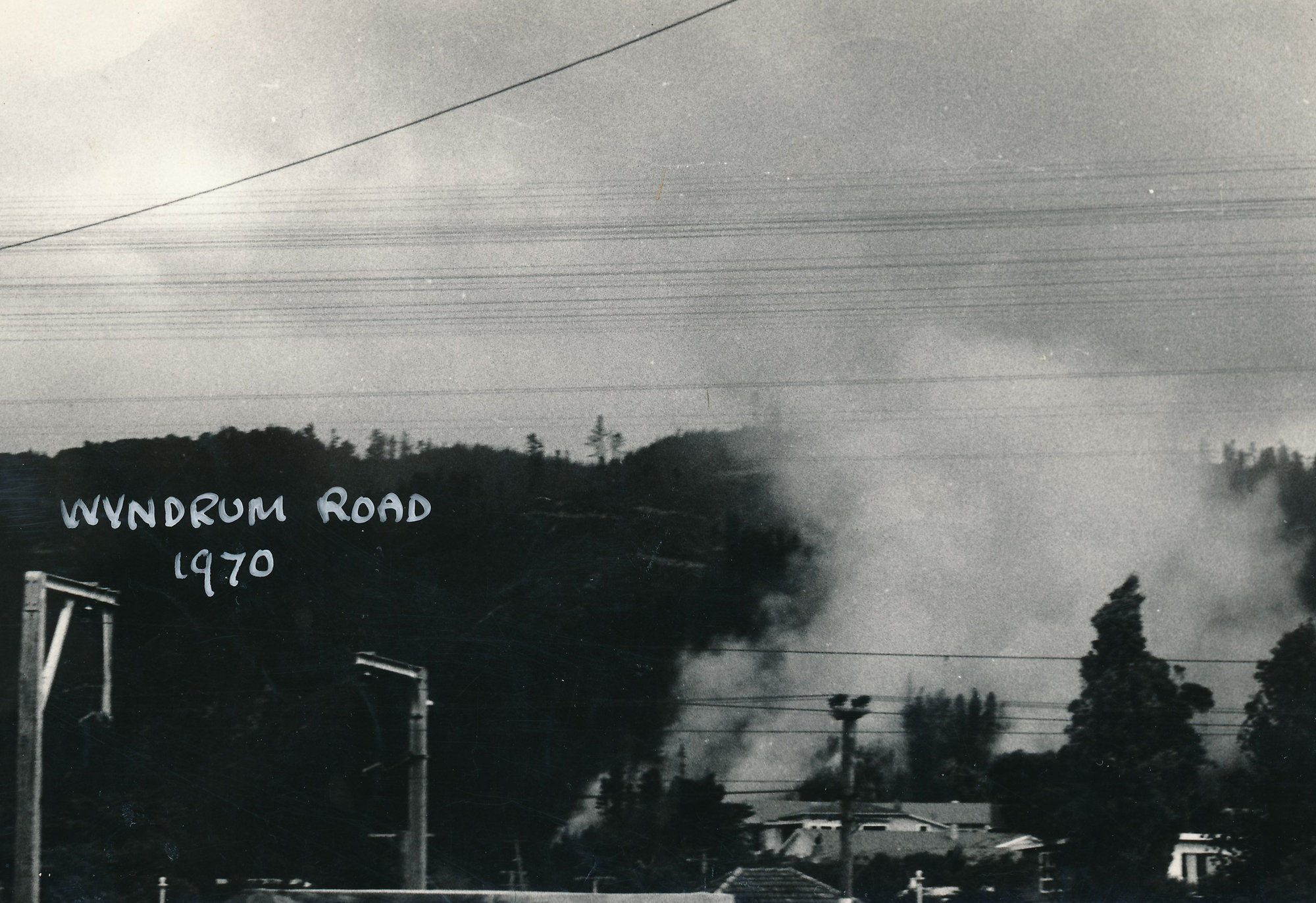Silverstream Volunteer Fire Brigade; fire; Wyndrum Road; 1970