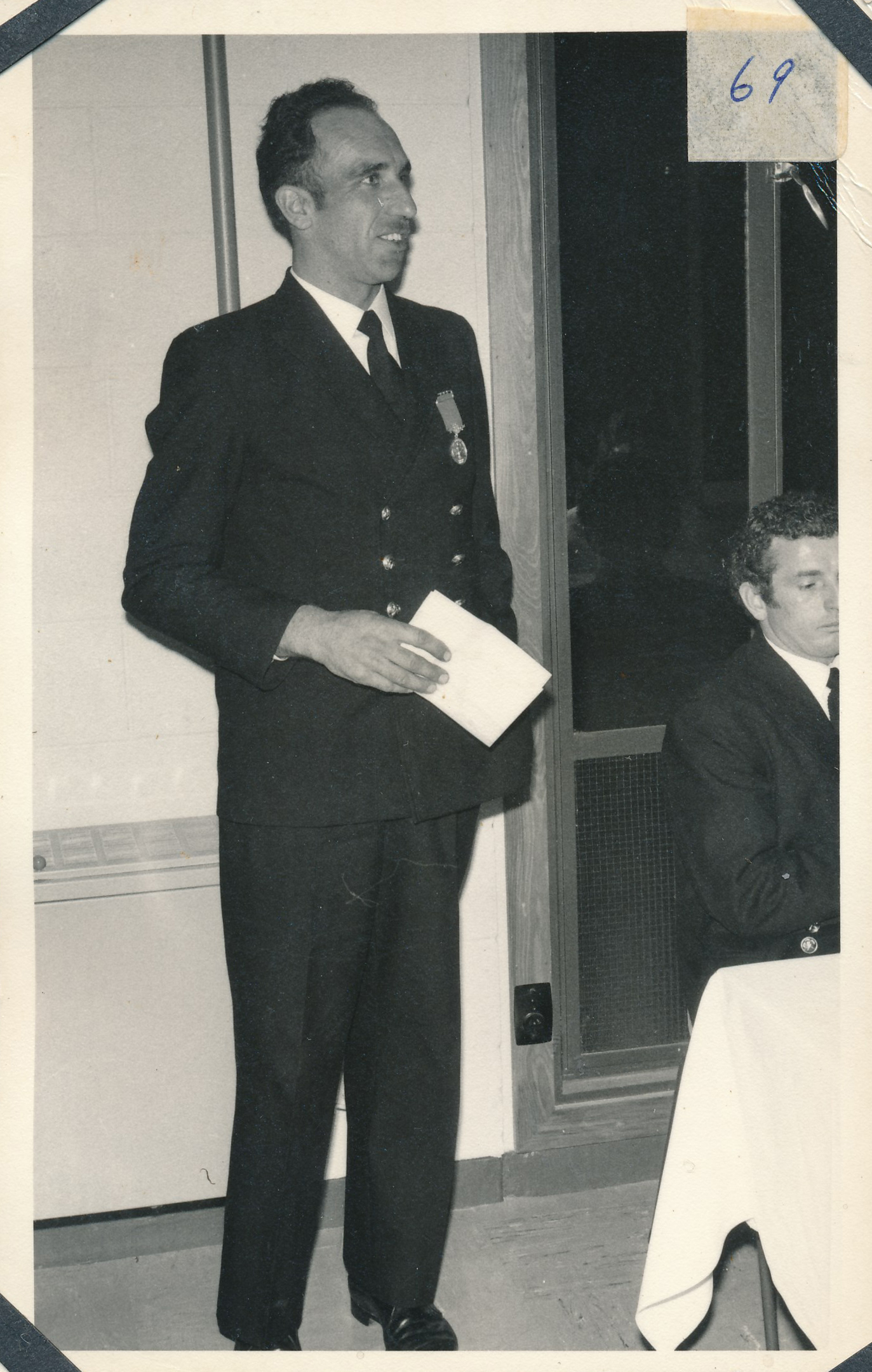 Silverstream Volunteer Fire Brigade; awards; 1969; John Elworthy; 5 years' service