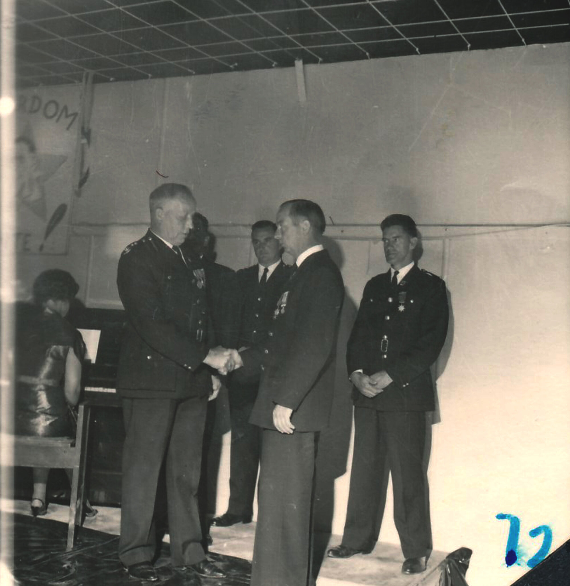 Silverstream Volunteer Fire Brigade; awards; 1966; 35th anniversary and triple Gold Stars celebration