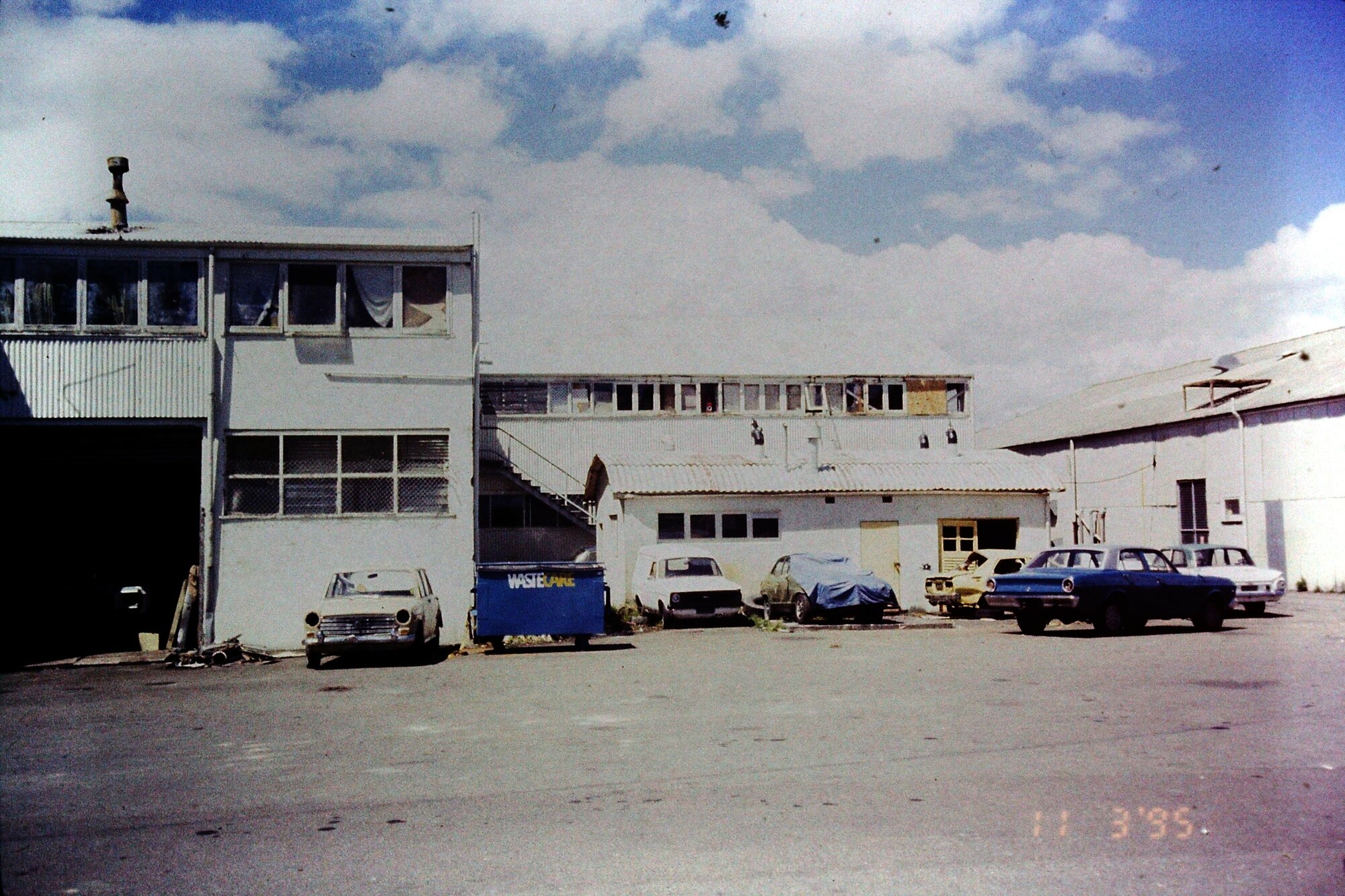 Industrial buildings, Merton Street, No 15-17; back of both buildings