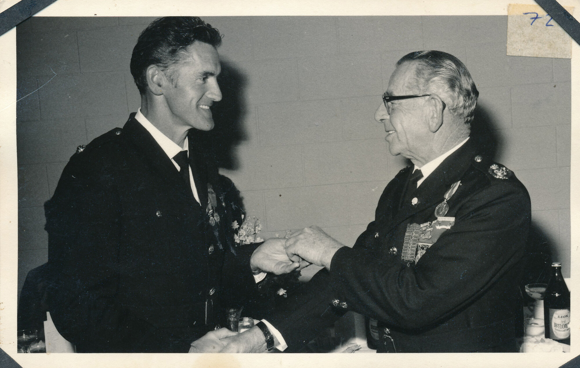 Silverstream Volunteer Fire Brigade; awards; 1968; Fred Stringer, Ron Bush