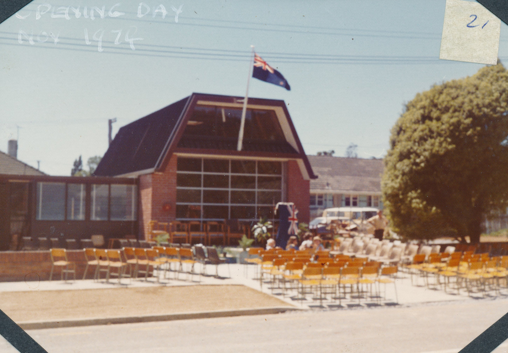 Silverstream Volunteer Fire Brigade; new station formal opening; November 1974