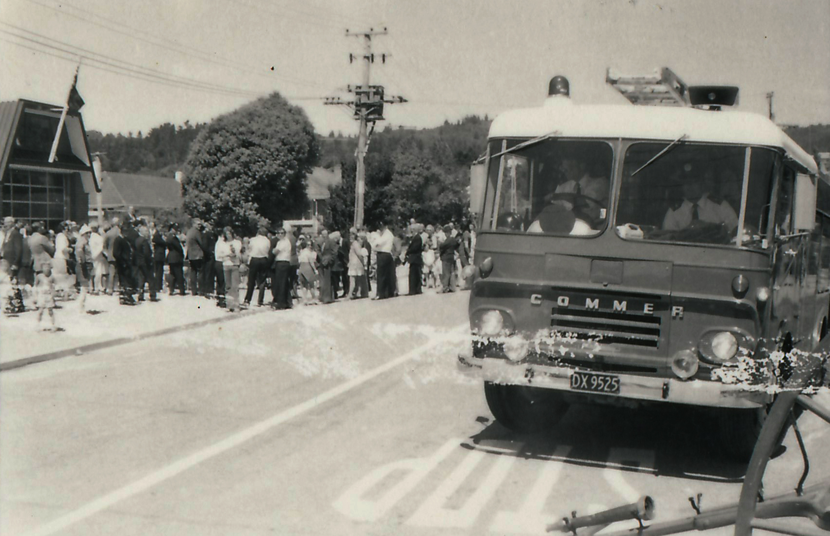 Silverstream Volunteer Fire Brigade; new station opening; November 1974