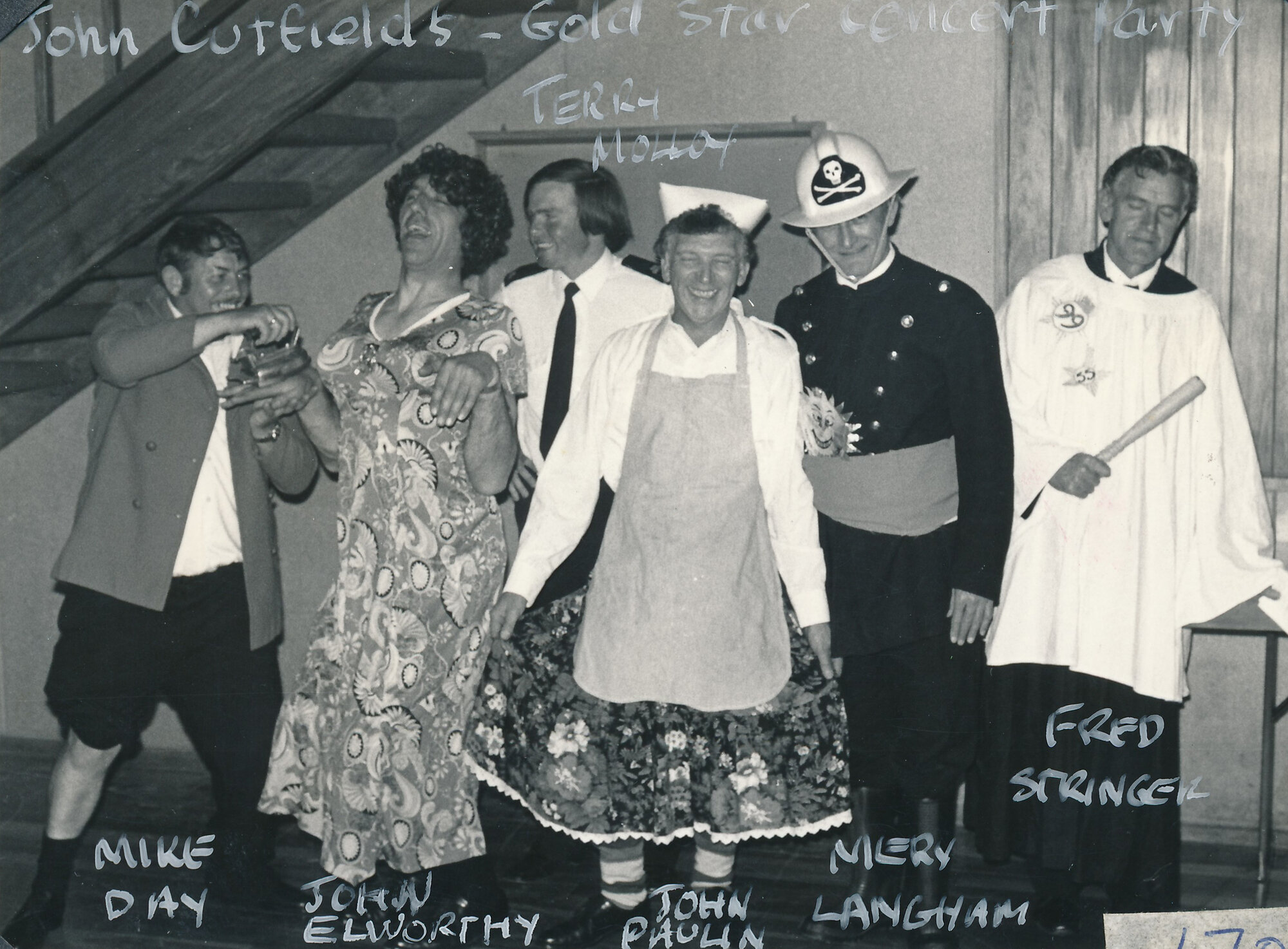 Silverstream Volunteer Fire Brigade; awards; 1978; Honours night; John Cutfield's Gold Star party