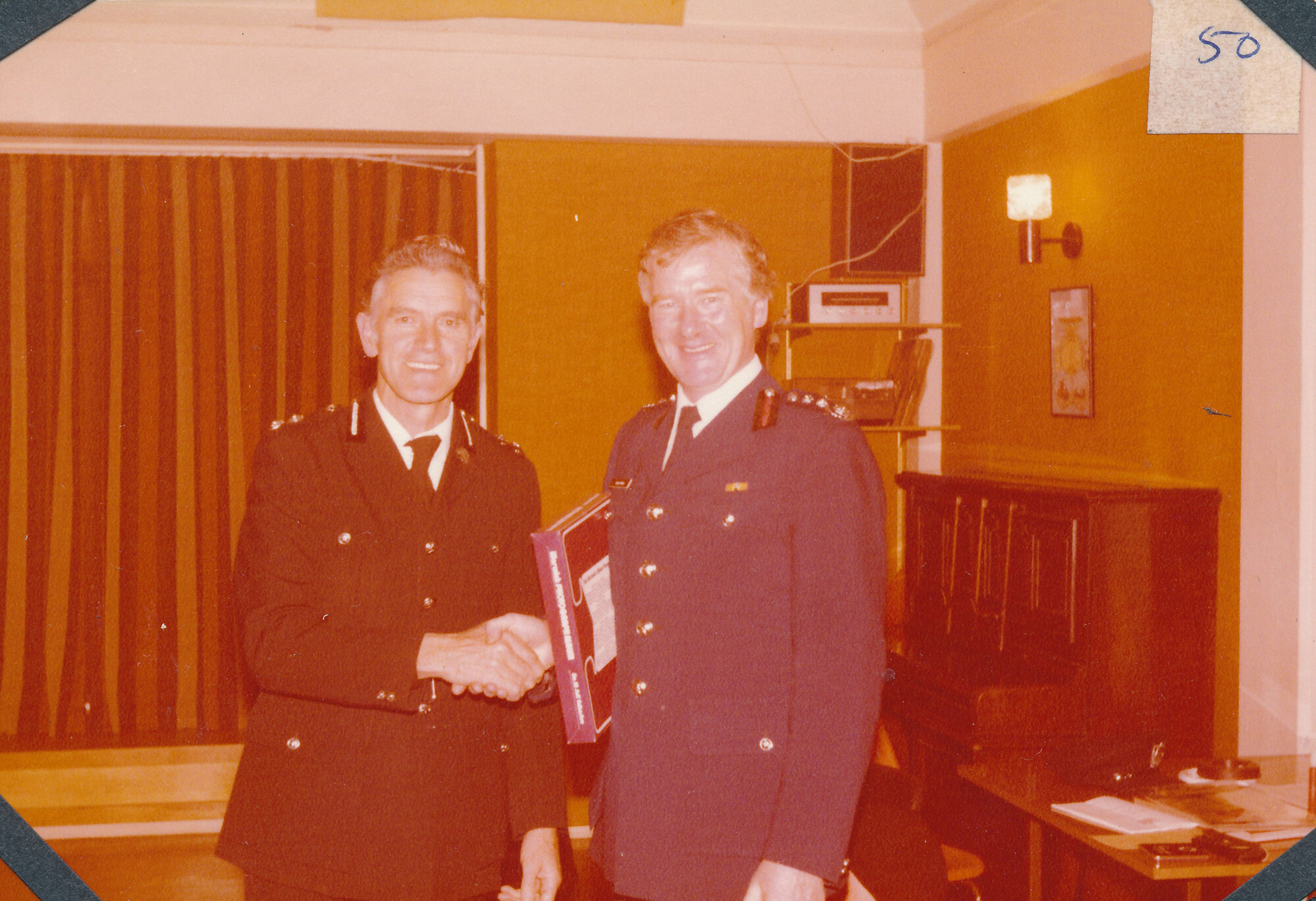 Silverstream Volunteer Fire Brigade; CFO Colin Gray's farewell