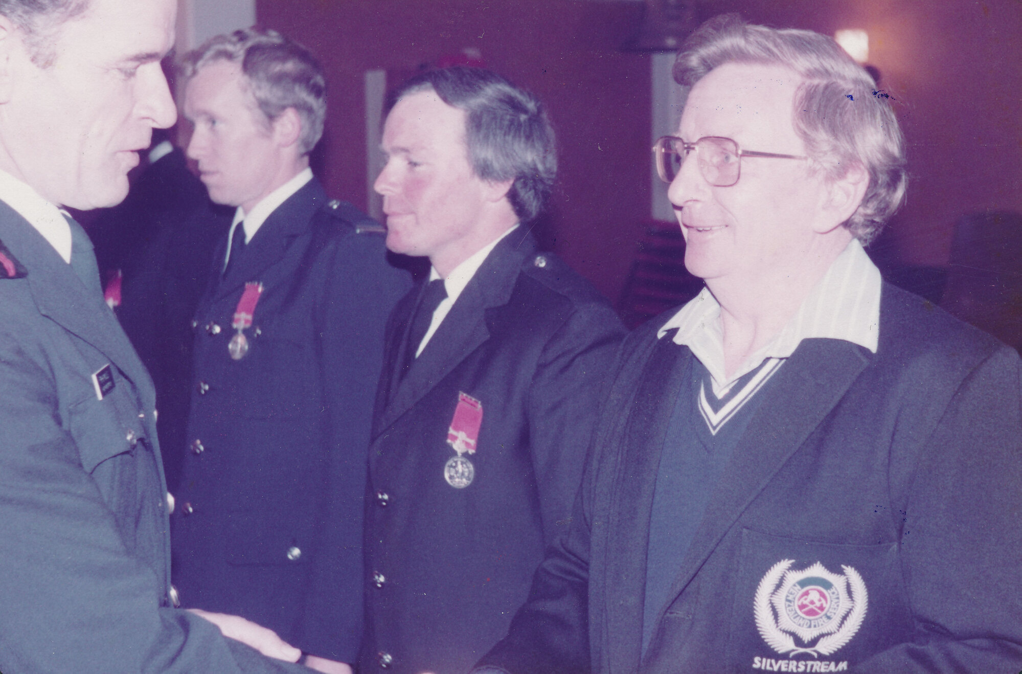 Silverstream Volunteer Fire Brigade; awards; 1981; Honours night; Terry Malloy