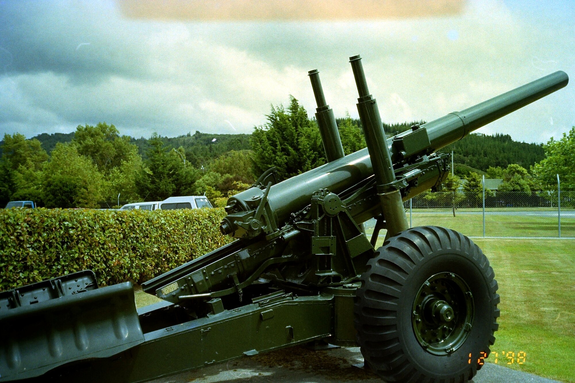 Trentham Camp guns; 5.5-inch medium gun