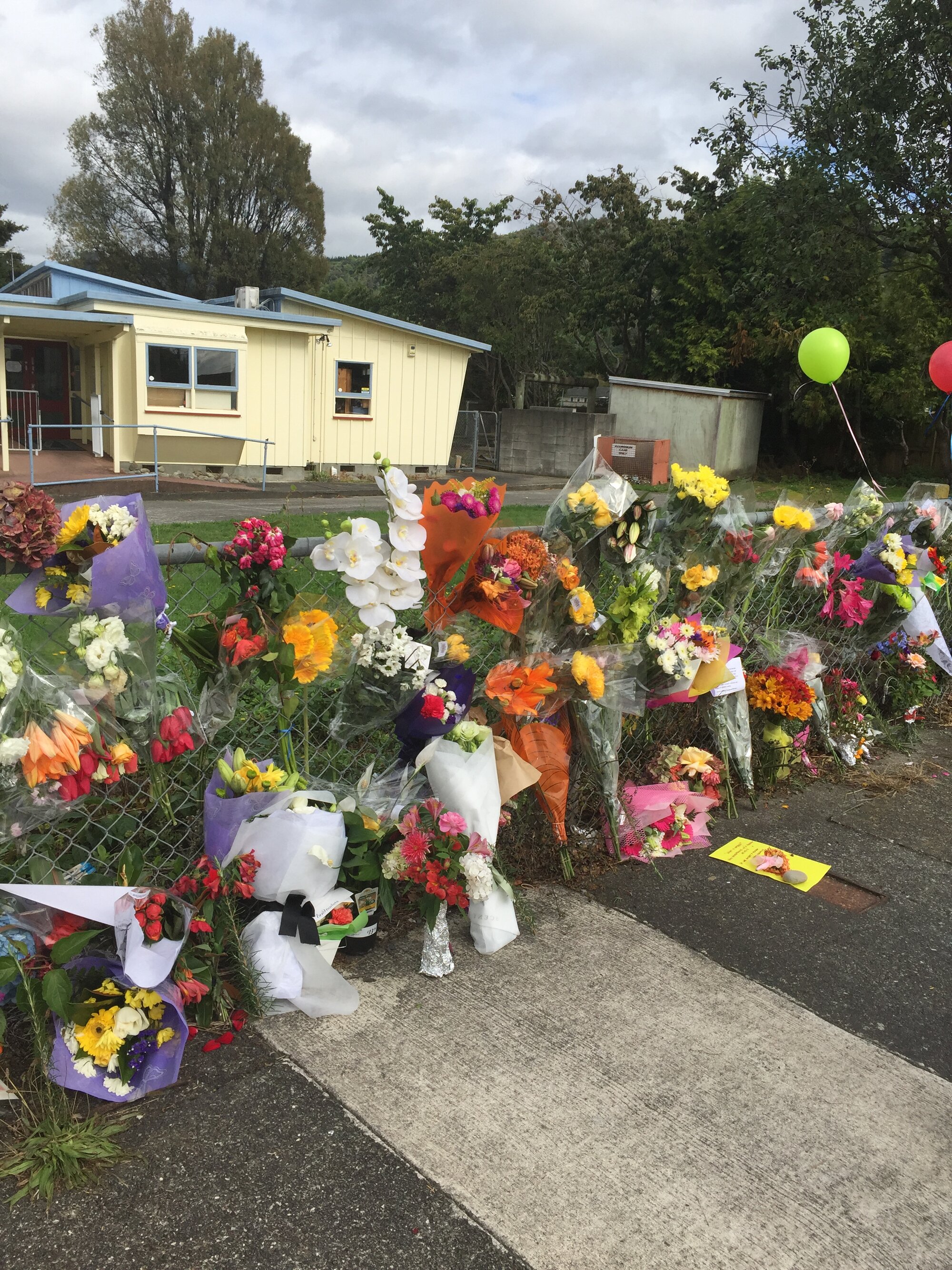 Merton Street Mosque; Tributes to the Christchurch terror attack victims; March 2019
