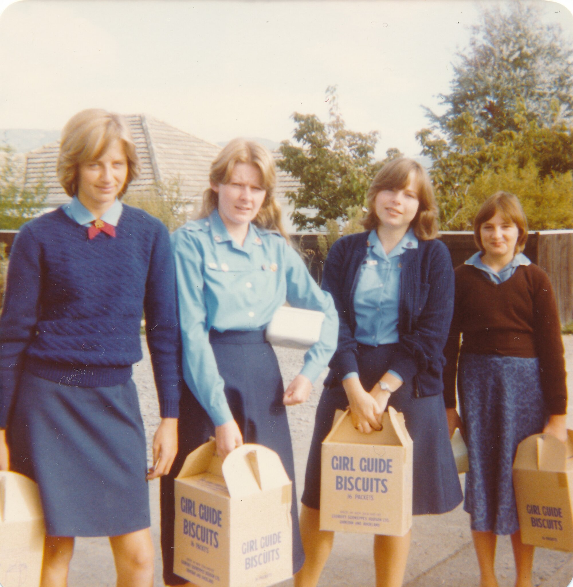 Girl Guides Association; Selling biscuits; ca 1980s