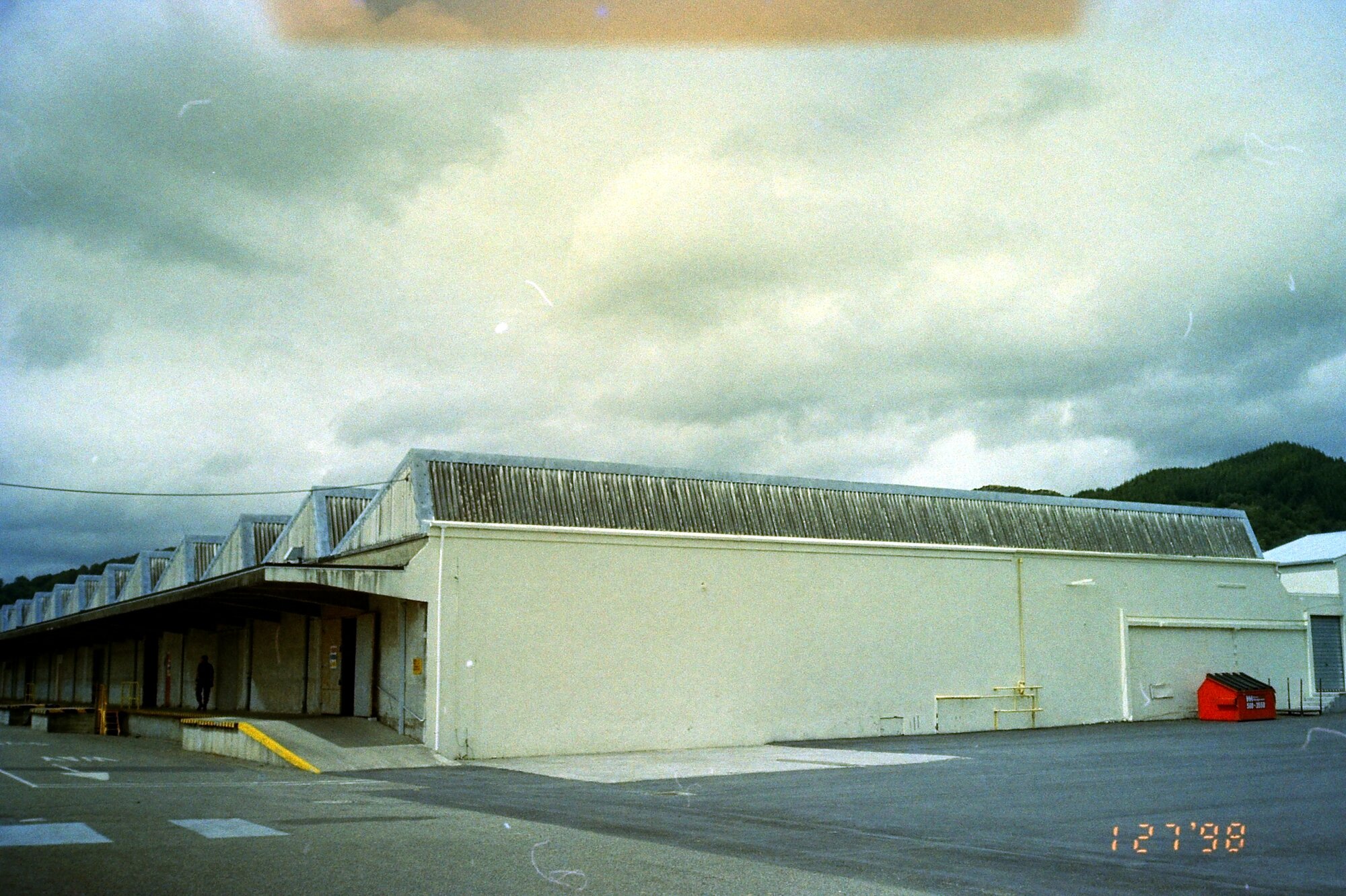 Trentham Camp building; multi-bay warehouse