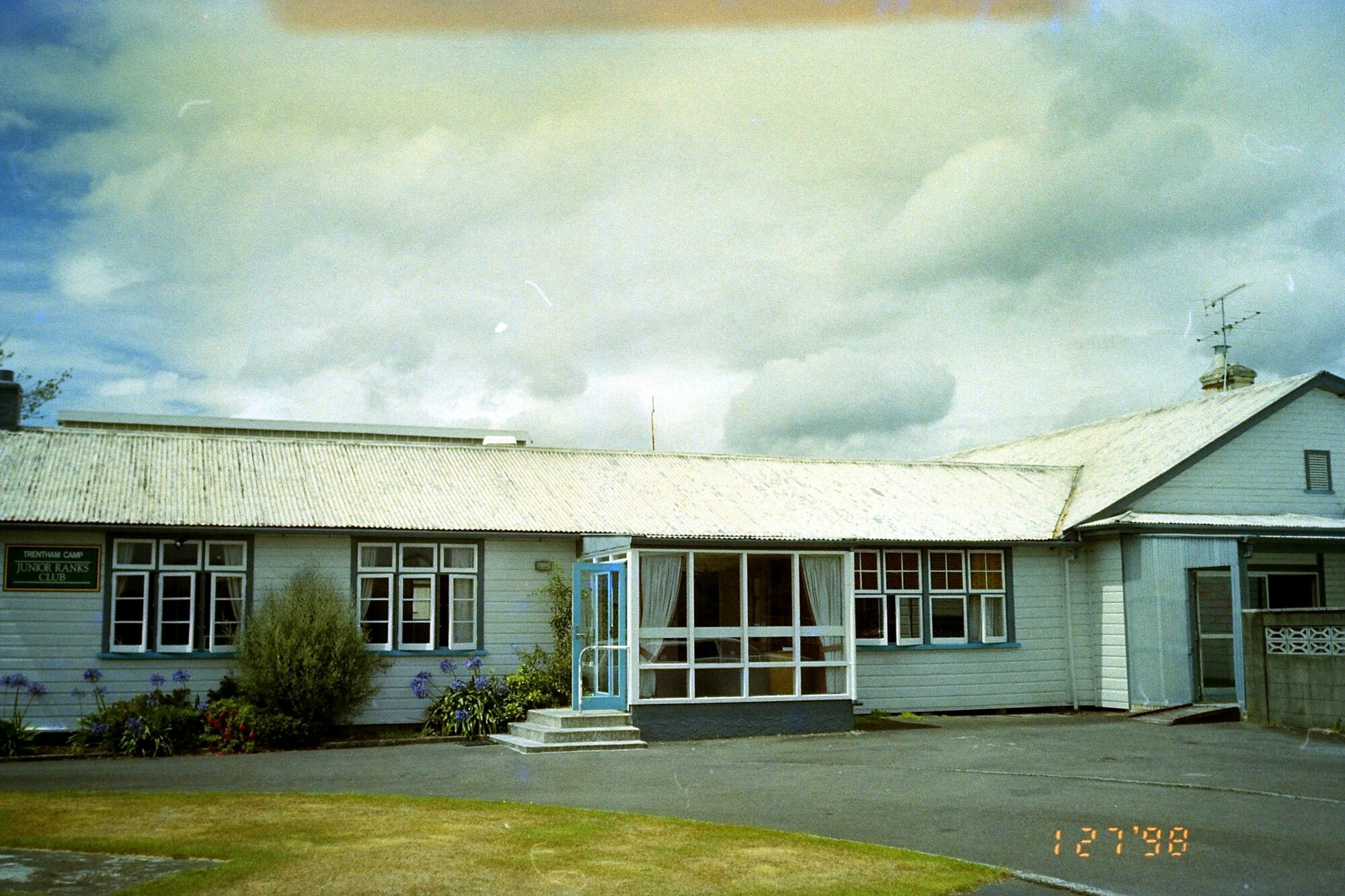 Trentham Camp building; unidentified, wood-and corrugated-iron 