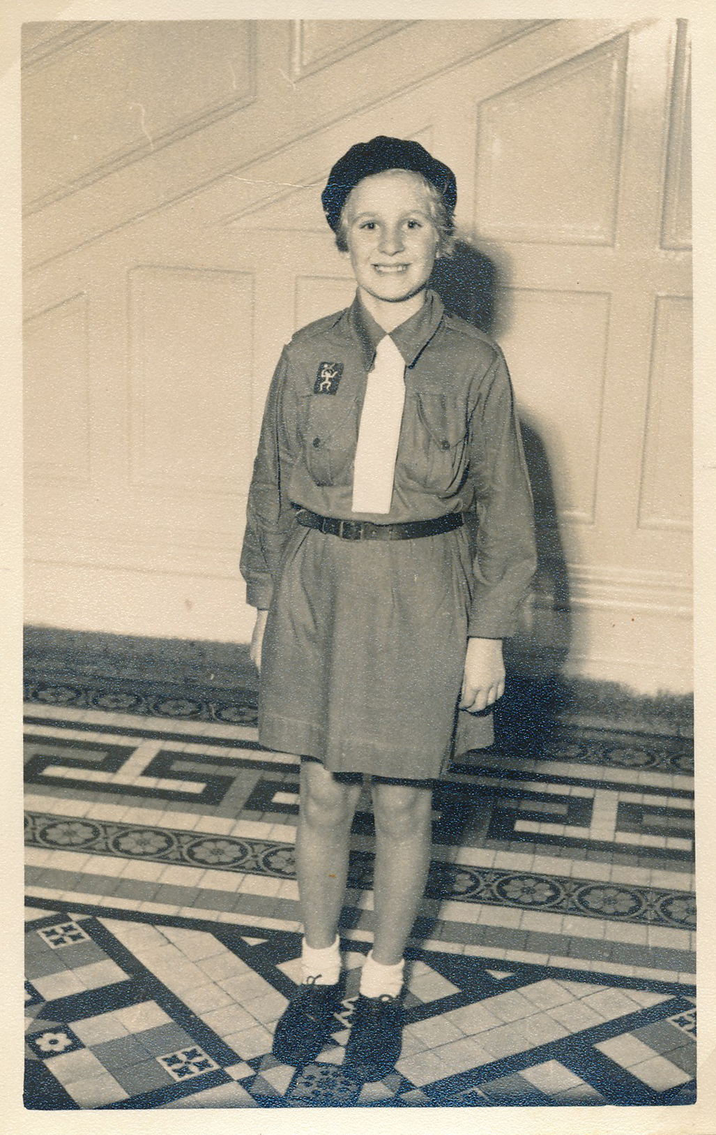 Olive Watson: Member of the 1st Upper Hutt Brownie Pack; ca 1950s