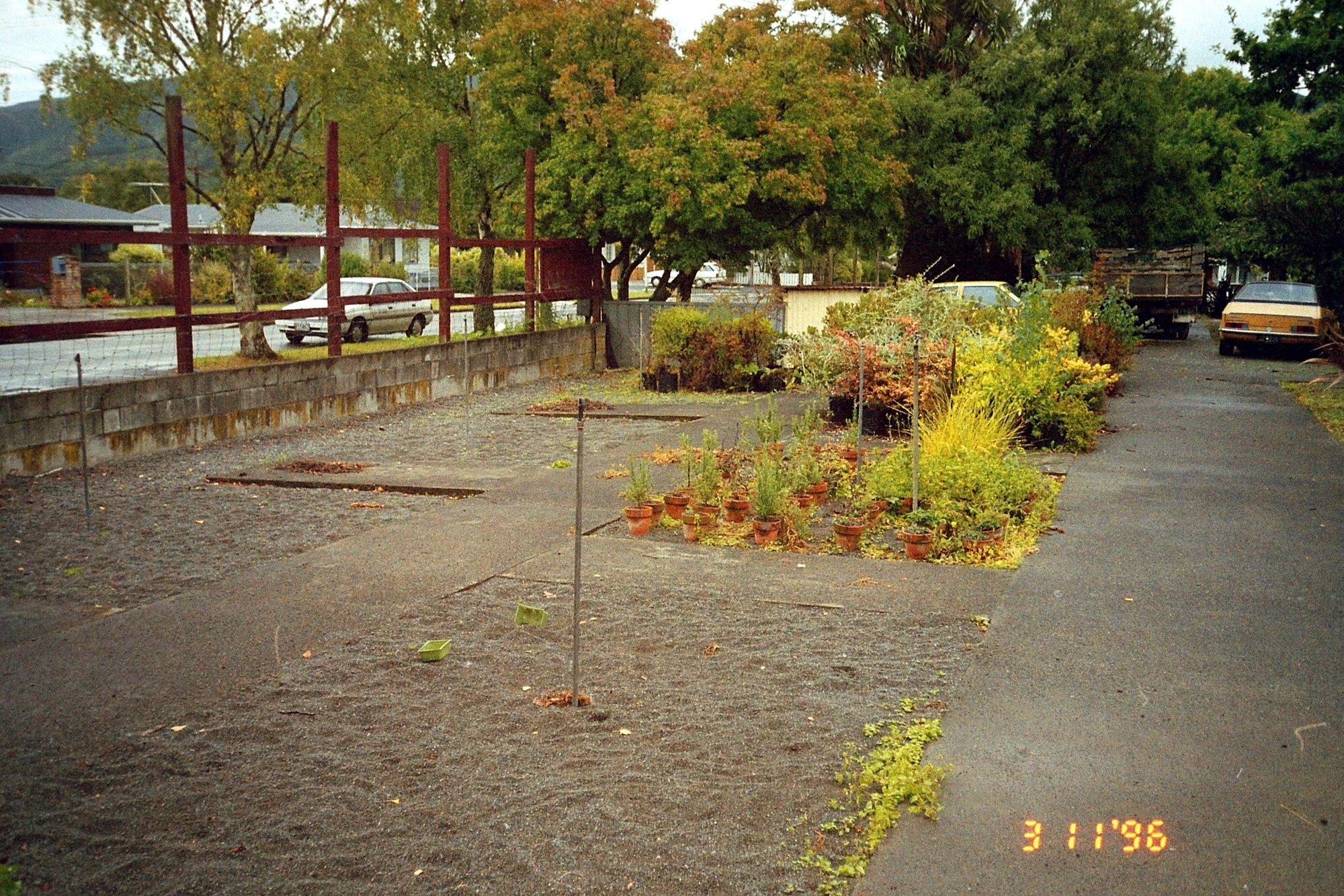 Former Kent garden centre, corner of Ranfurly Street and Fergusson Drive; open display area