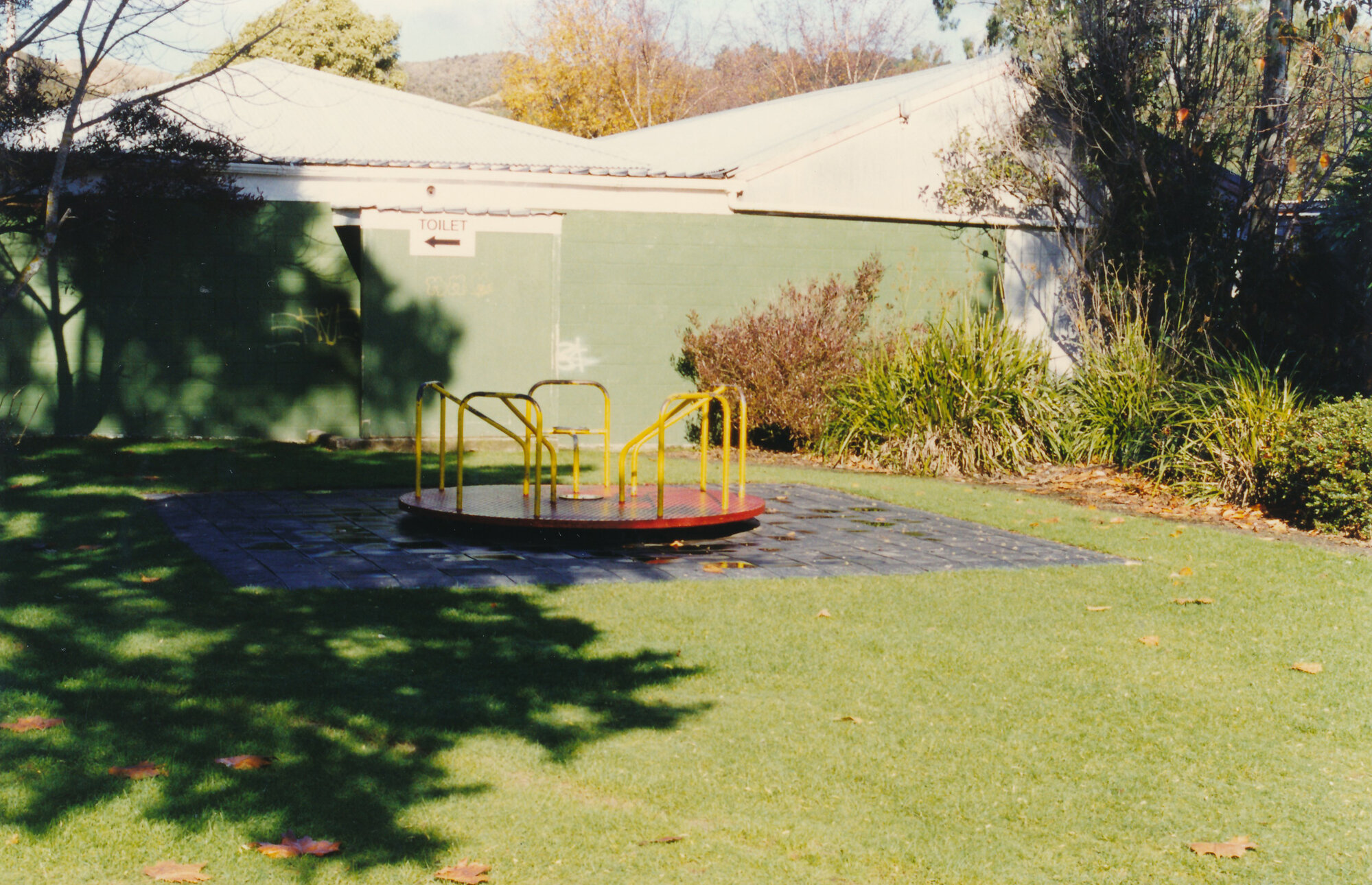 Maidstone Park; Merry-go-round in the junior playground; Ca 1990s