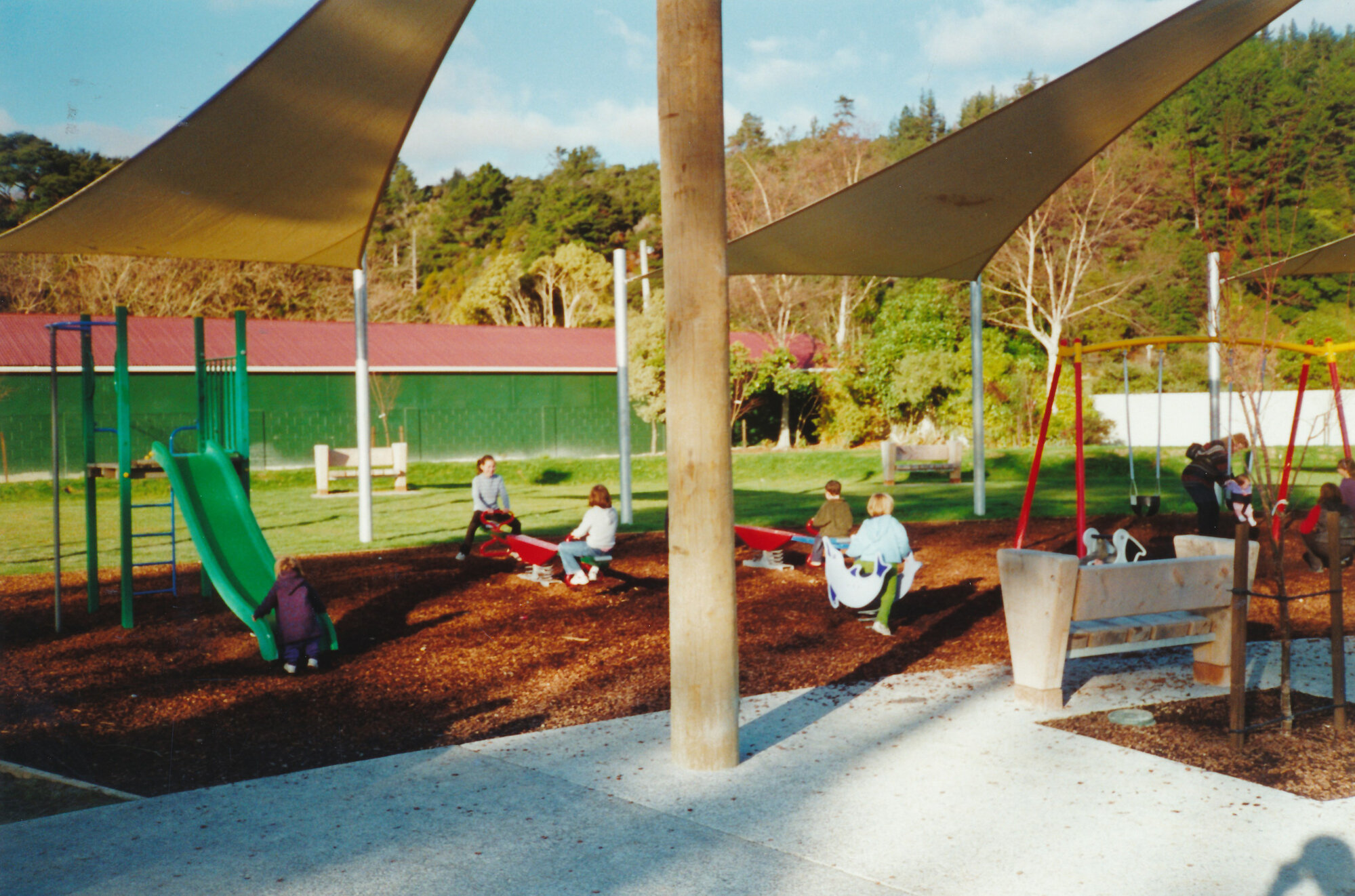Junior playground; Maidstone Max opening day; 2001