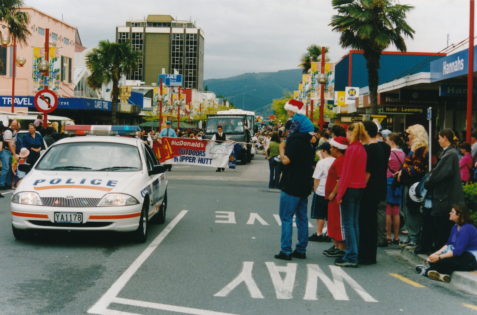 Christmas Parade; Main Street; 1989