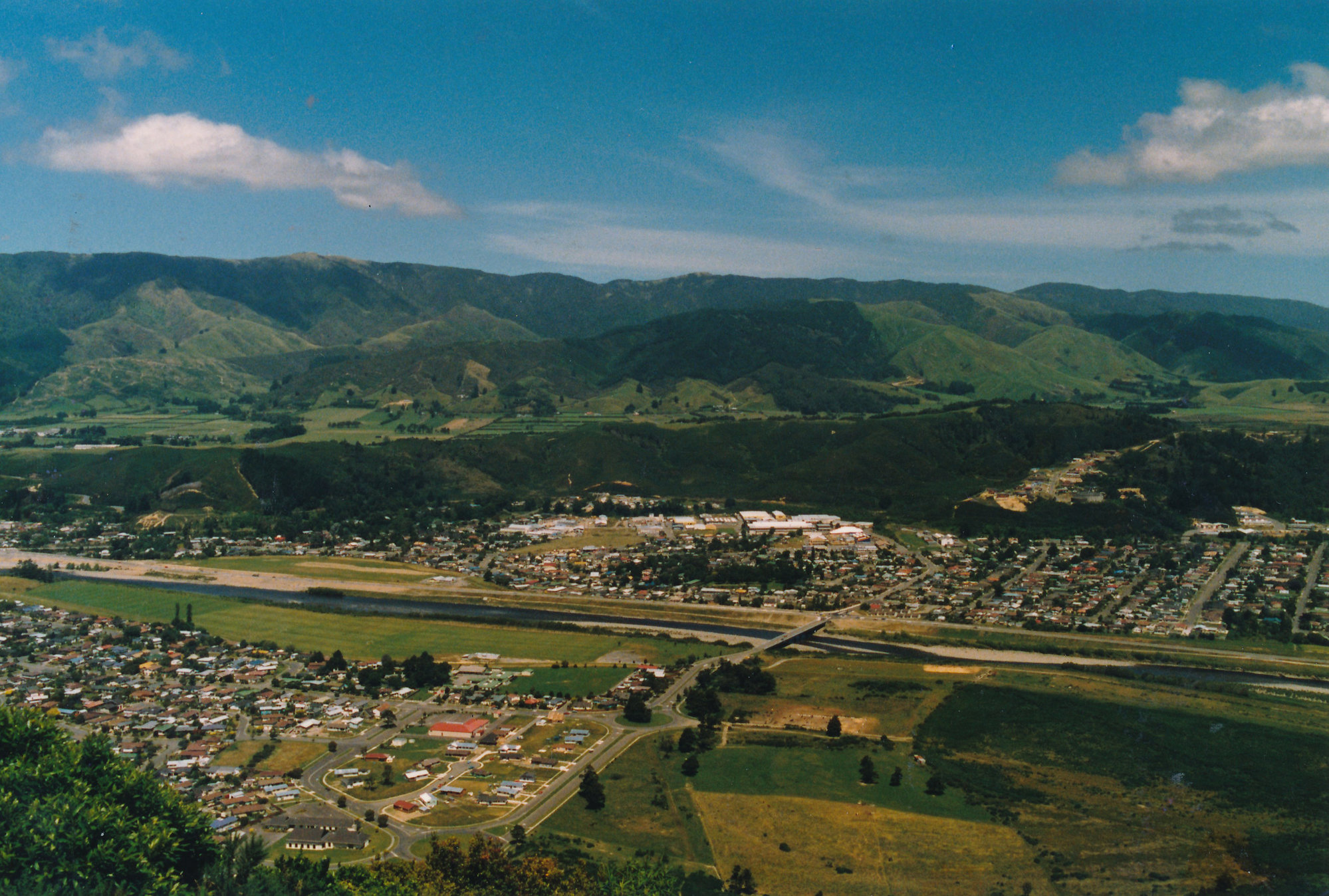 Upper Valley taken from Cannon Point, December 1987